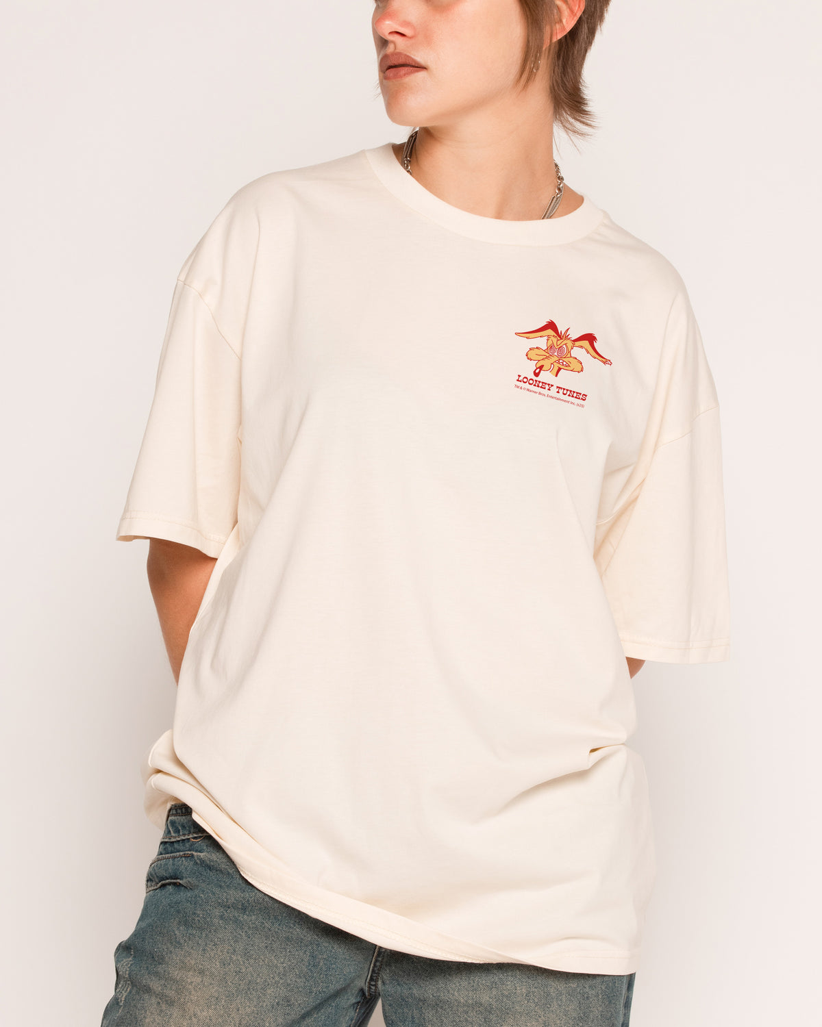 Wanted: Wile E Coyote Natural T-Shirt