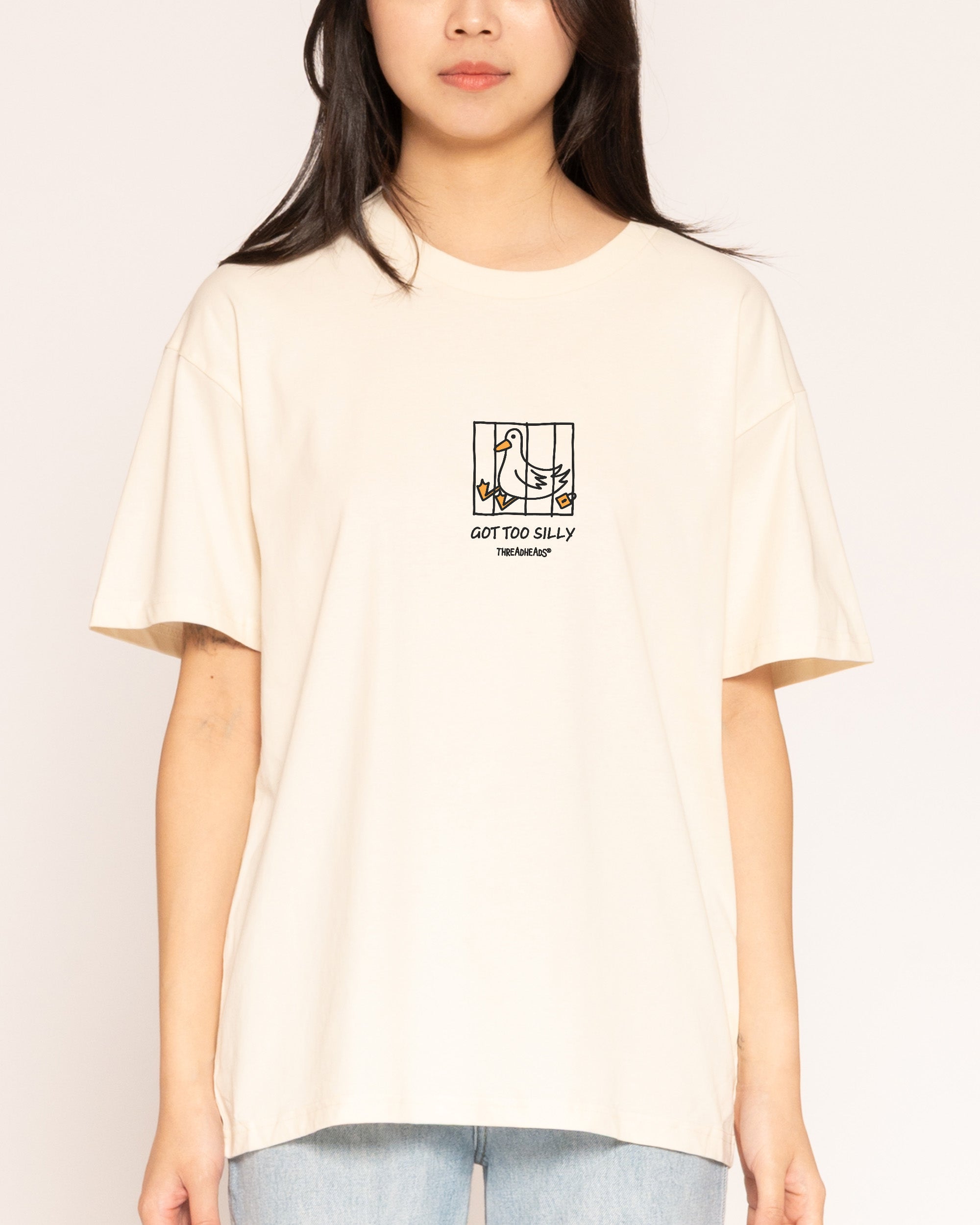 Got too Silly Natural T-Shirt