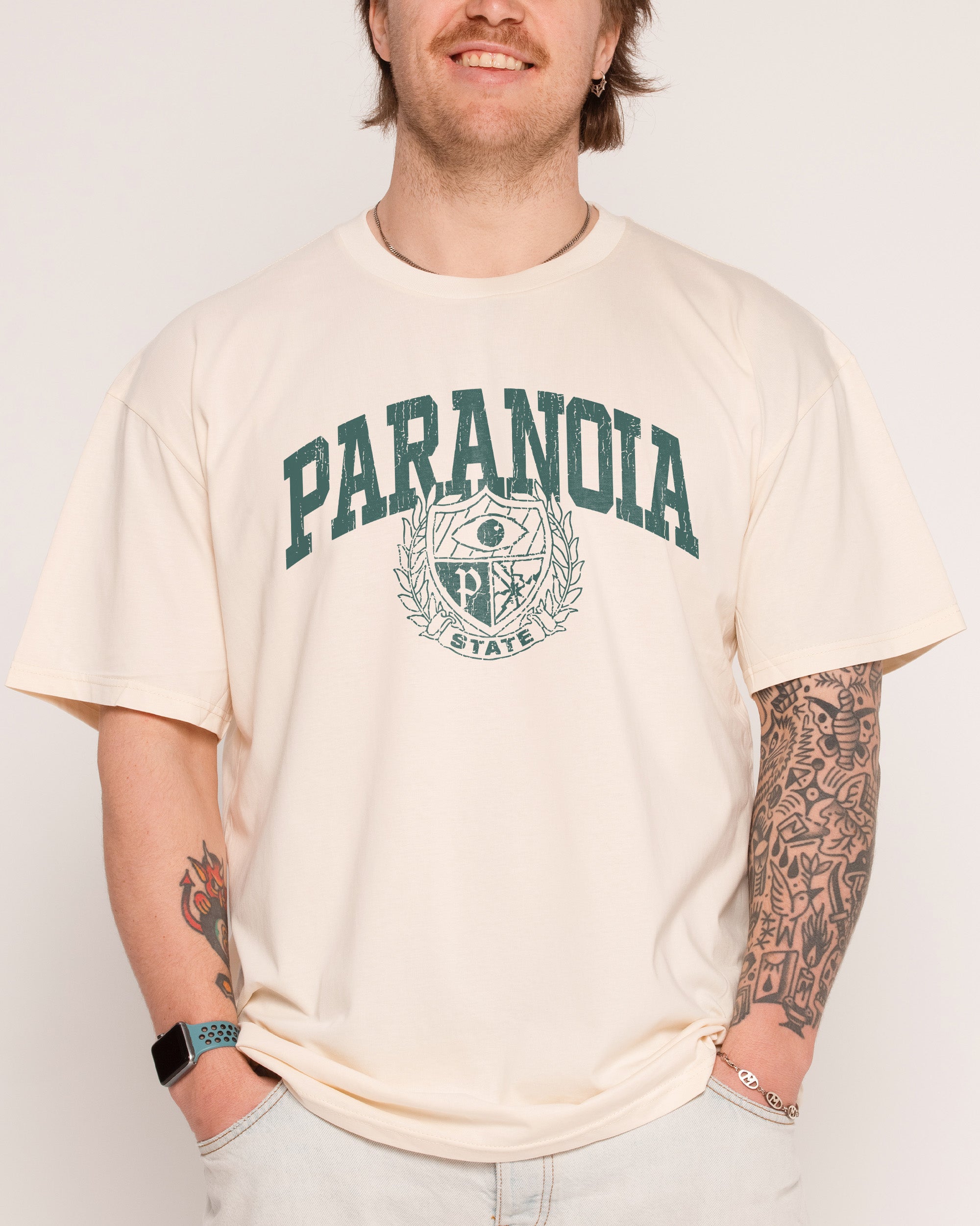 Paranoia State Natural T-Shirt