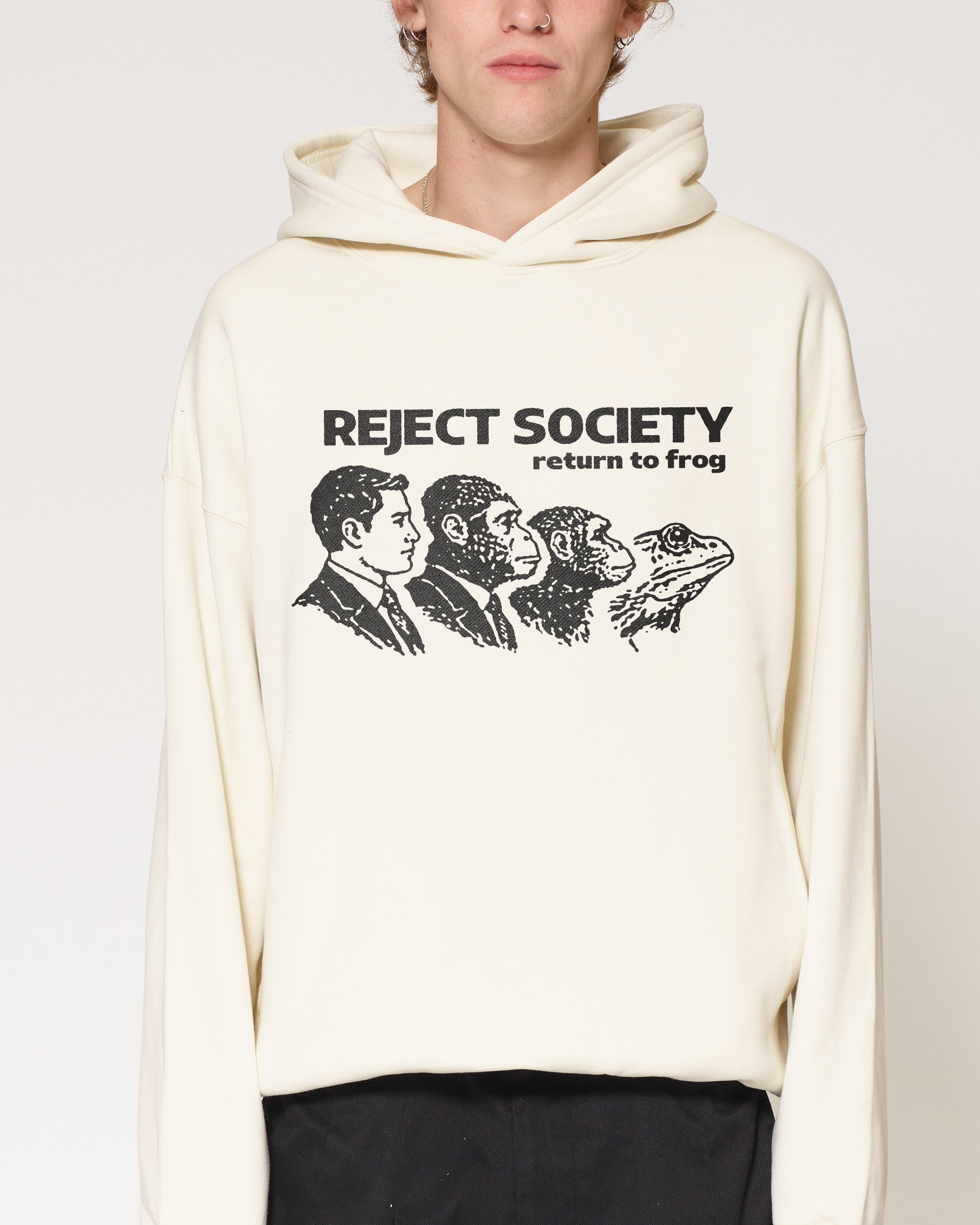 Reject Society Natural Hoodie