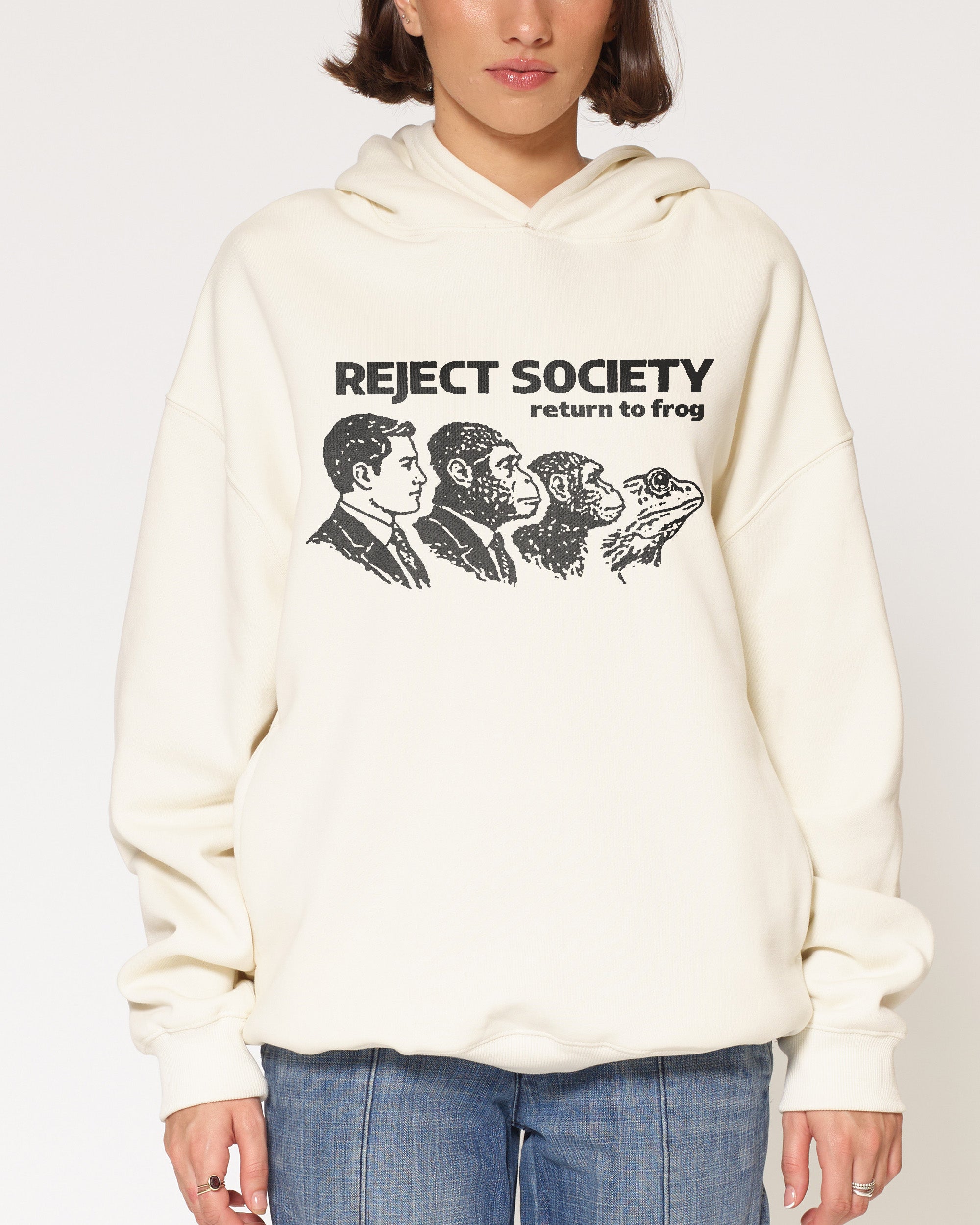 Reject Society Natural Hoodie