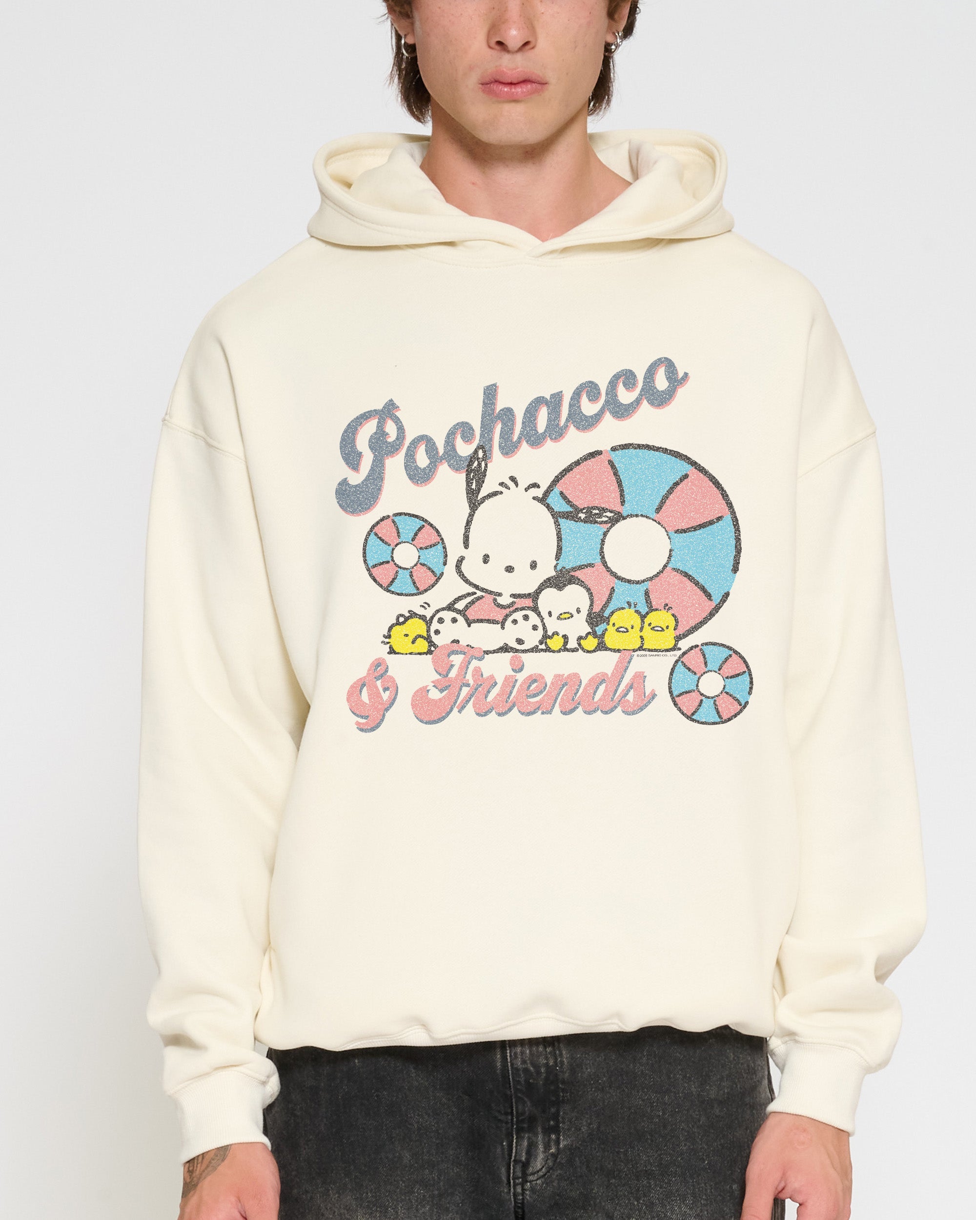 Pochacco Summer Hoodie Official Hello Kitty and Friends collab Threadheads