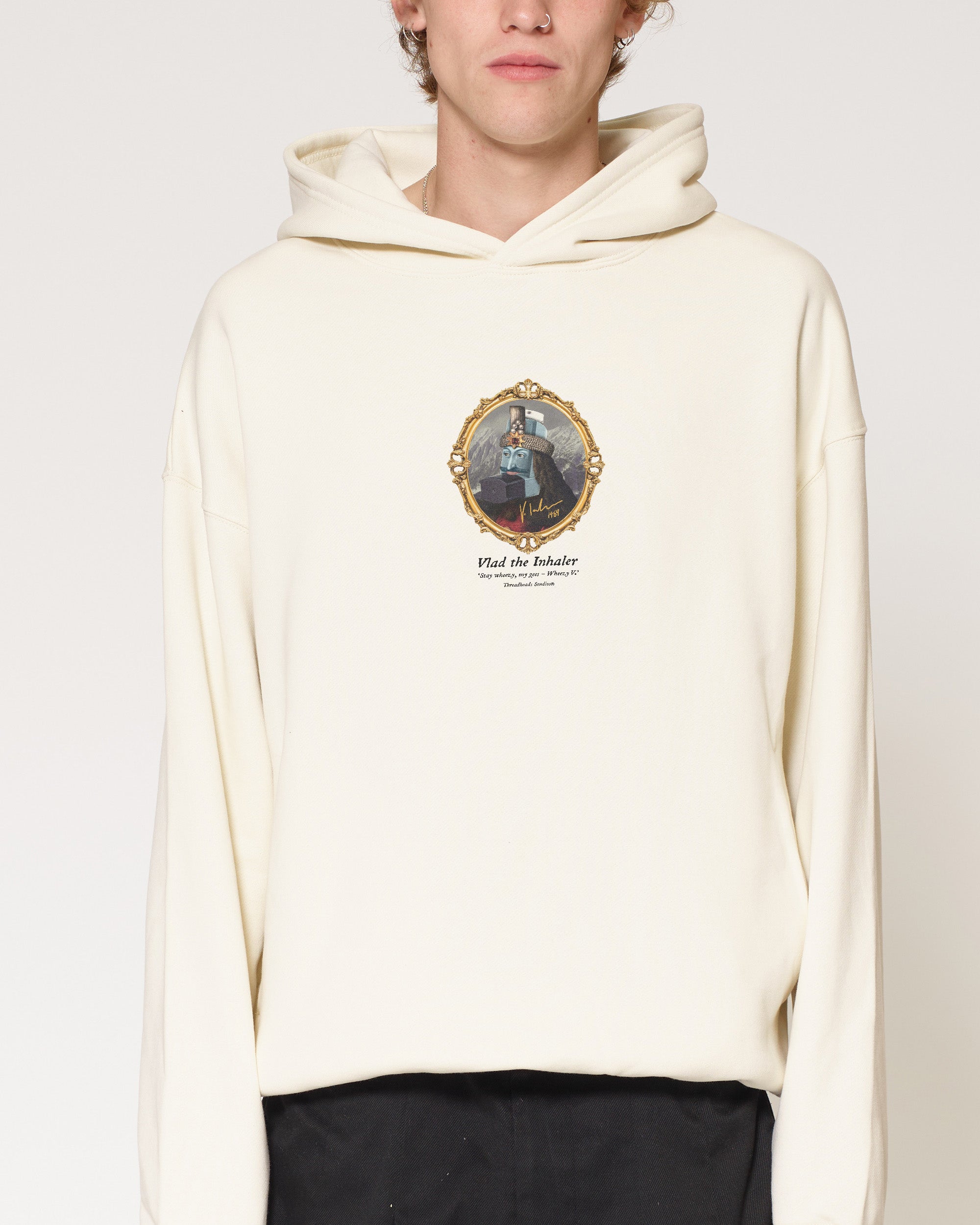 Vlad the Inhaler Natural Hoodie
