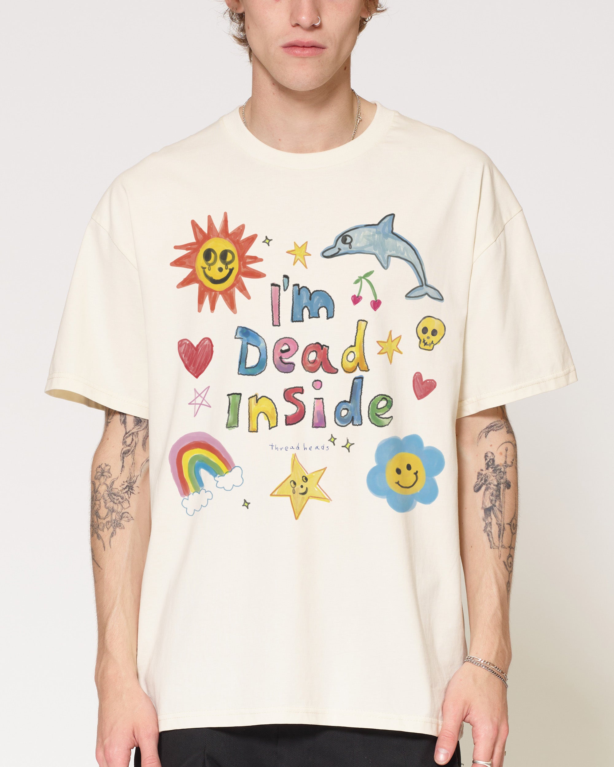 I’m Dead Inside Natural T-Shirt