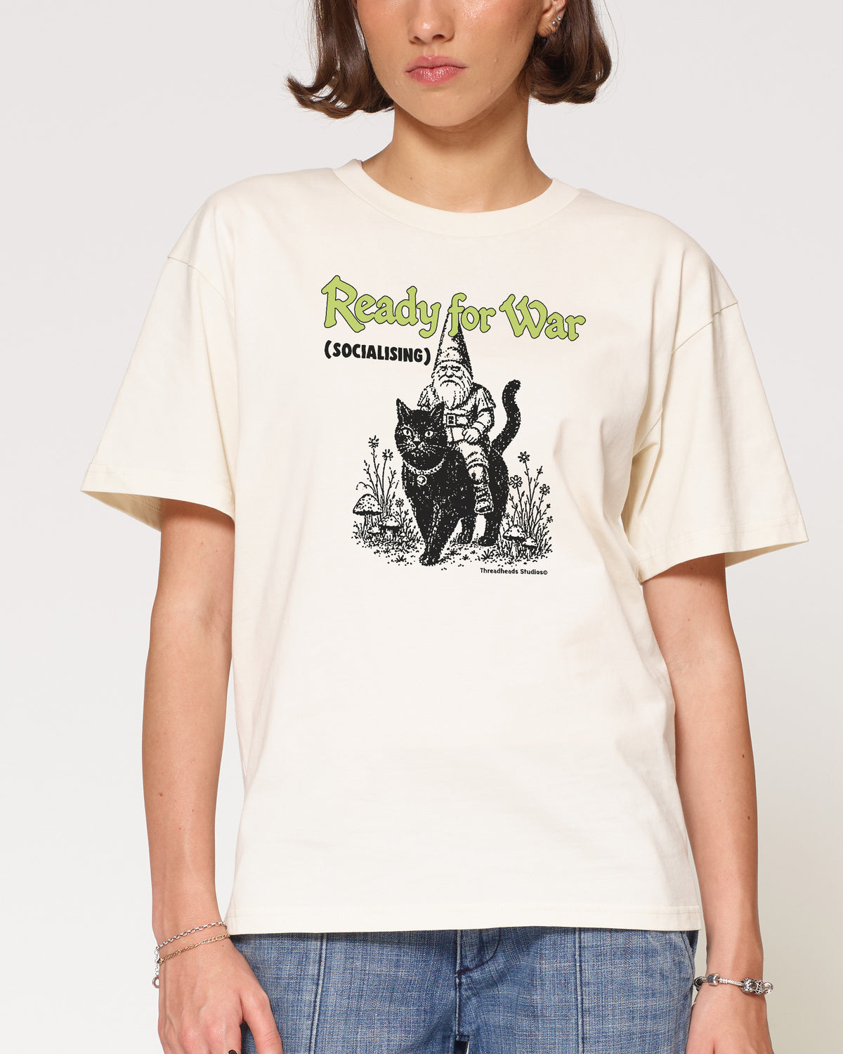Ready for war Natural T-Shirt