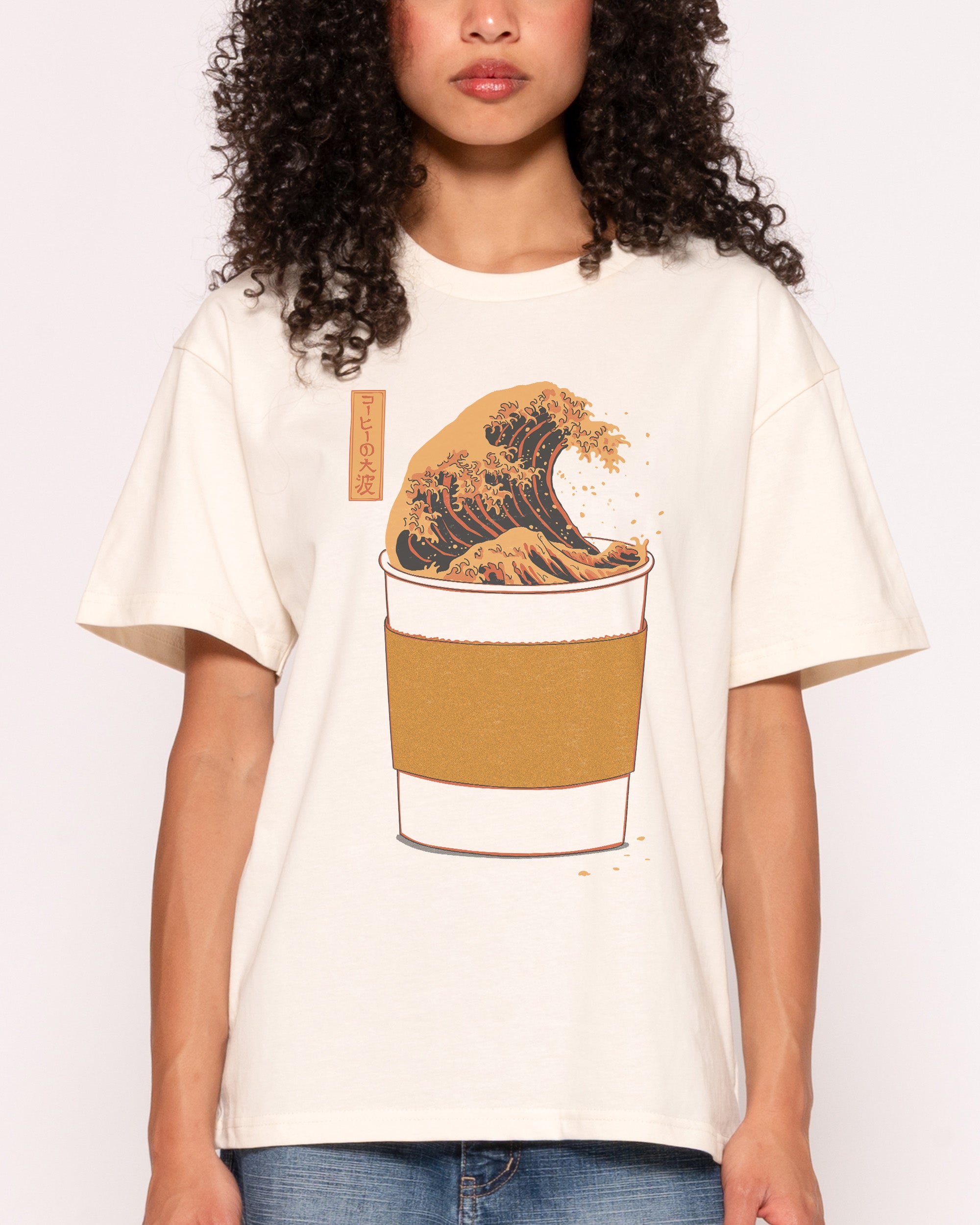 The Great Wave of Caffeine T-Shirt