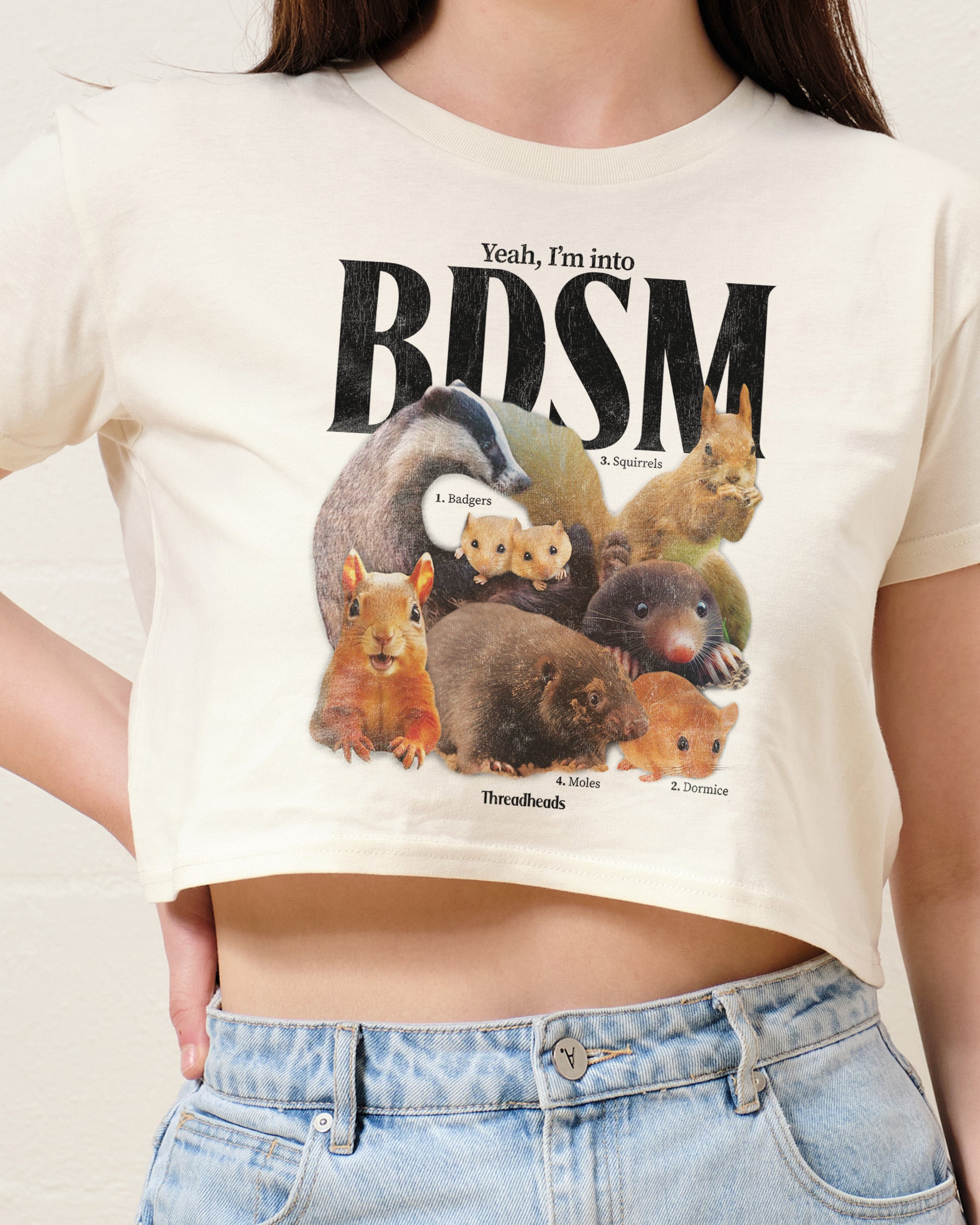 BDSM Crop Tee Australia Online