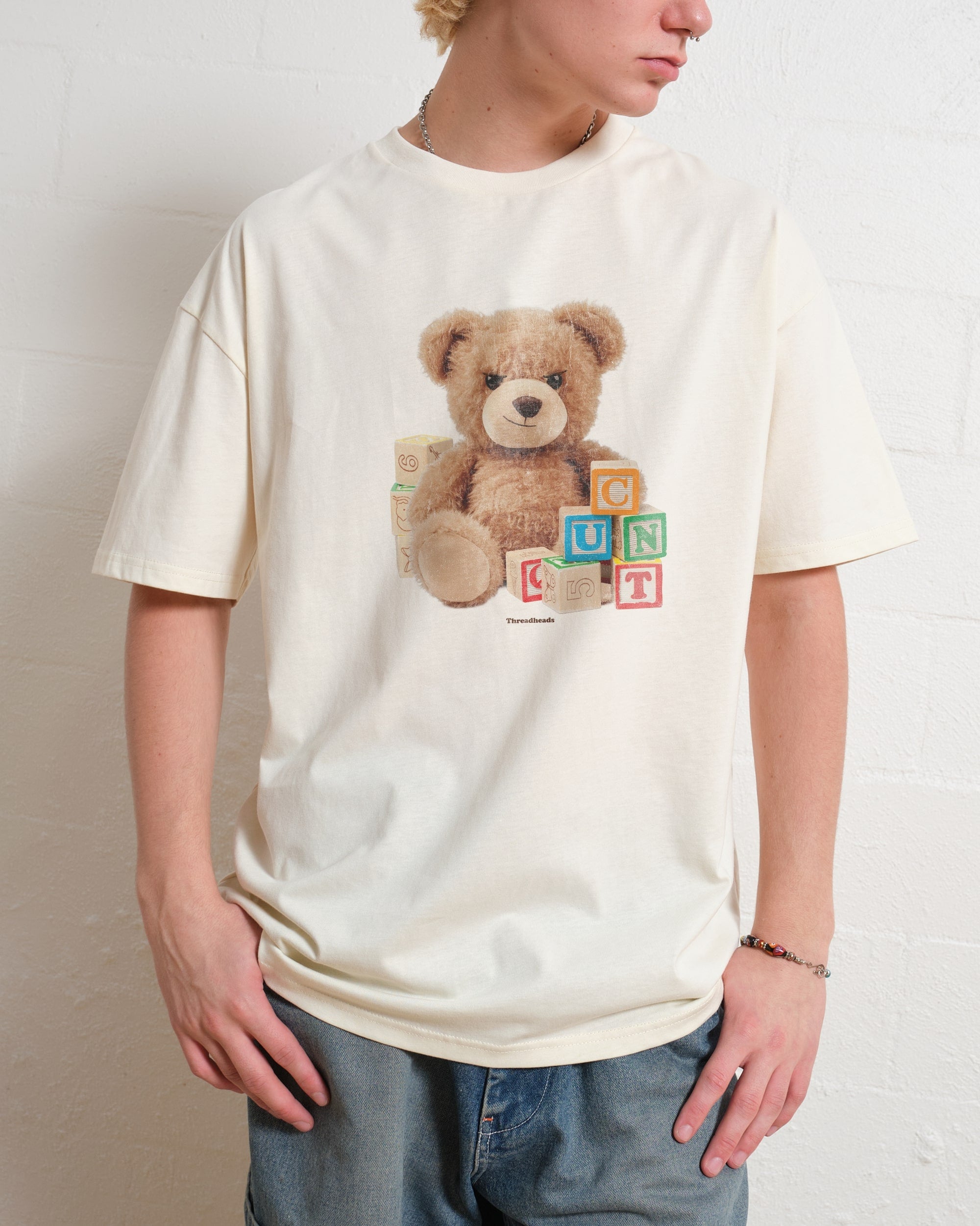 Spell It Out Teddy T-Shirt #gender_men's