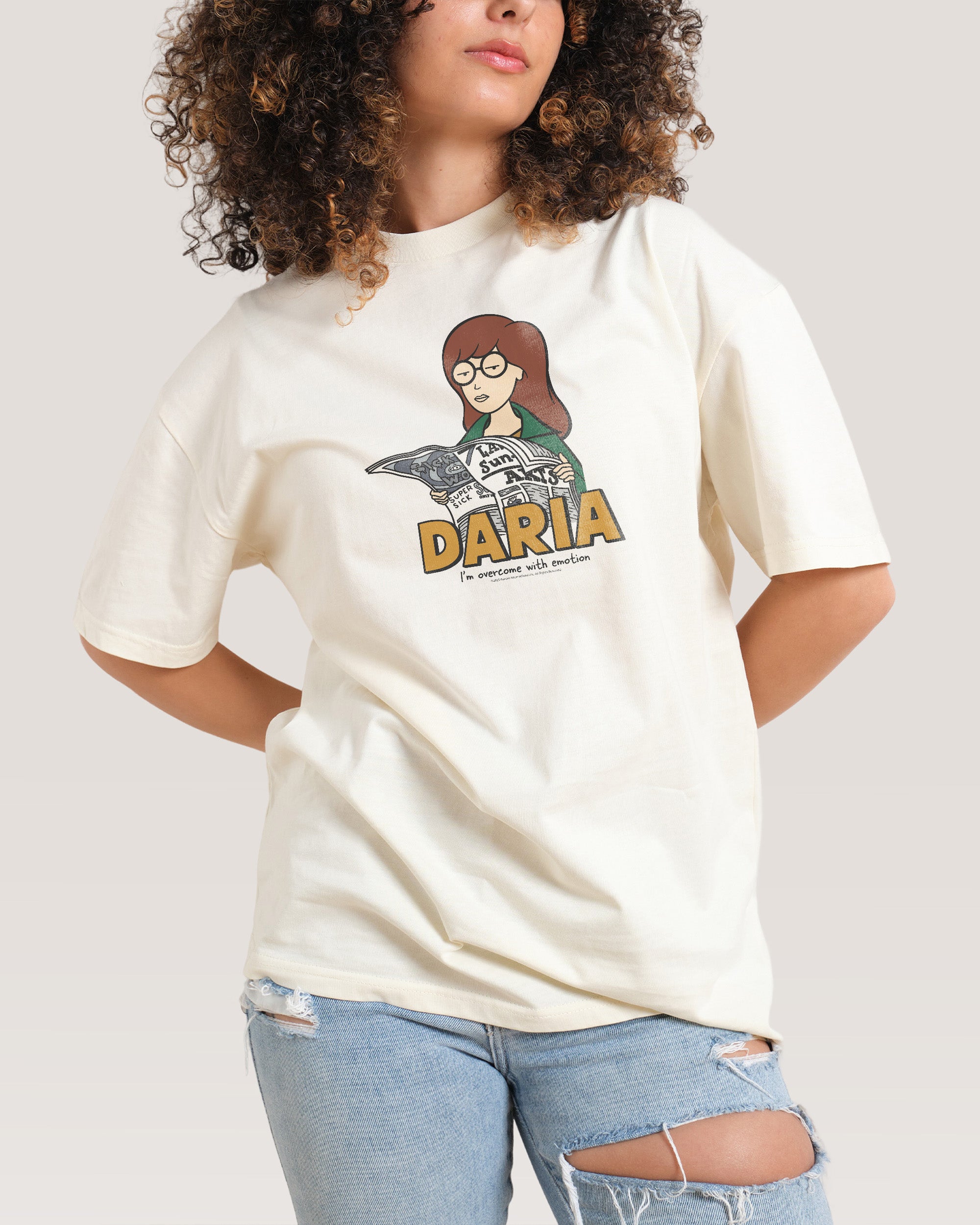 I’m Overcome with Emotion Natural T-Shirt