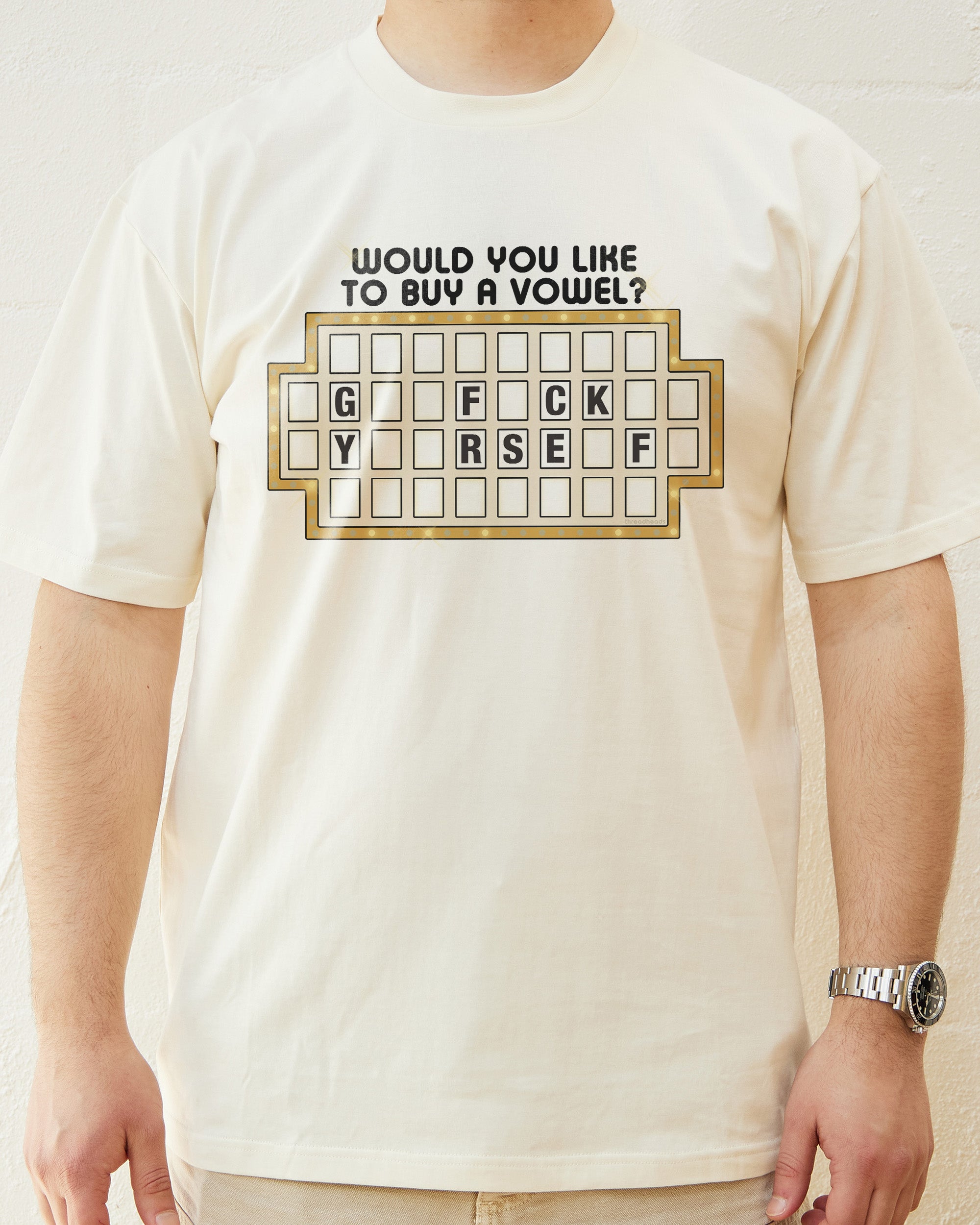 Would You Like To Buy A Vowel T-Shirt
