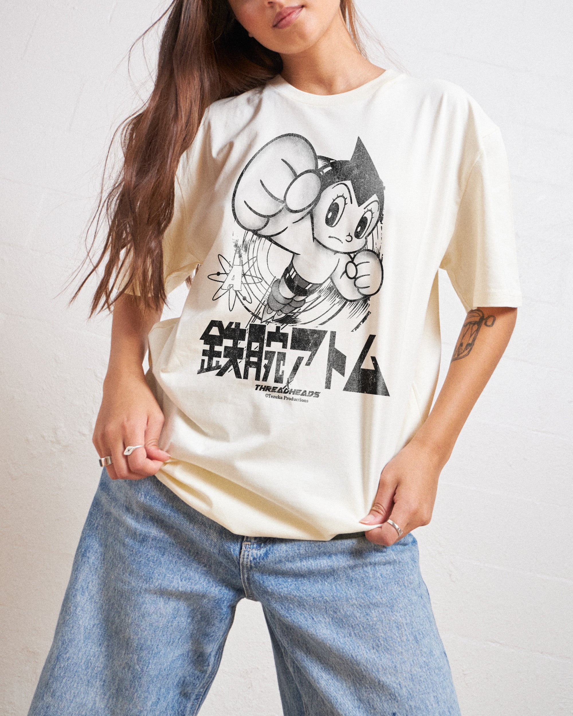 Astro Boy Black and White T-Shirt