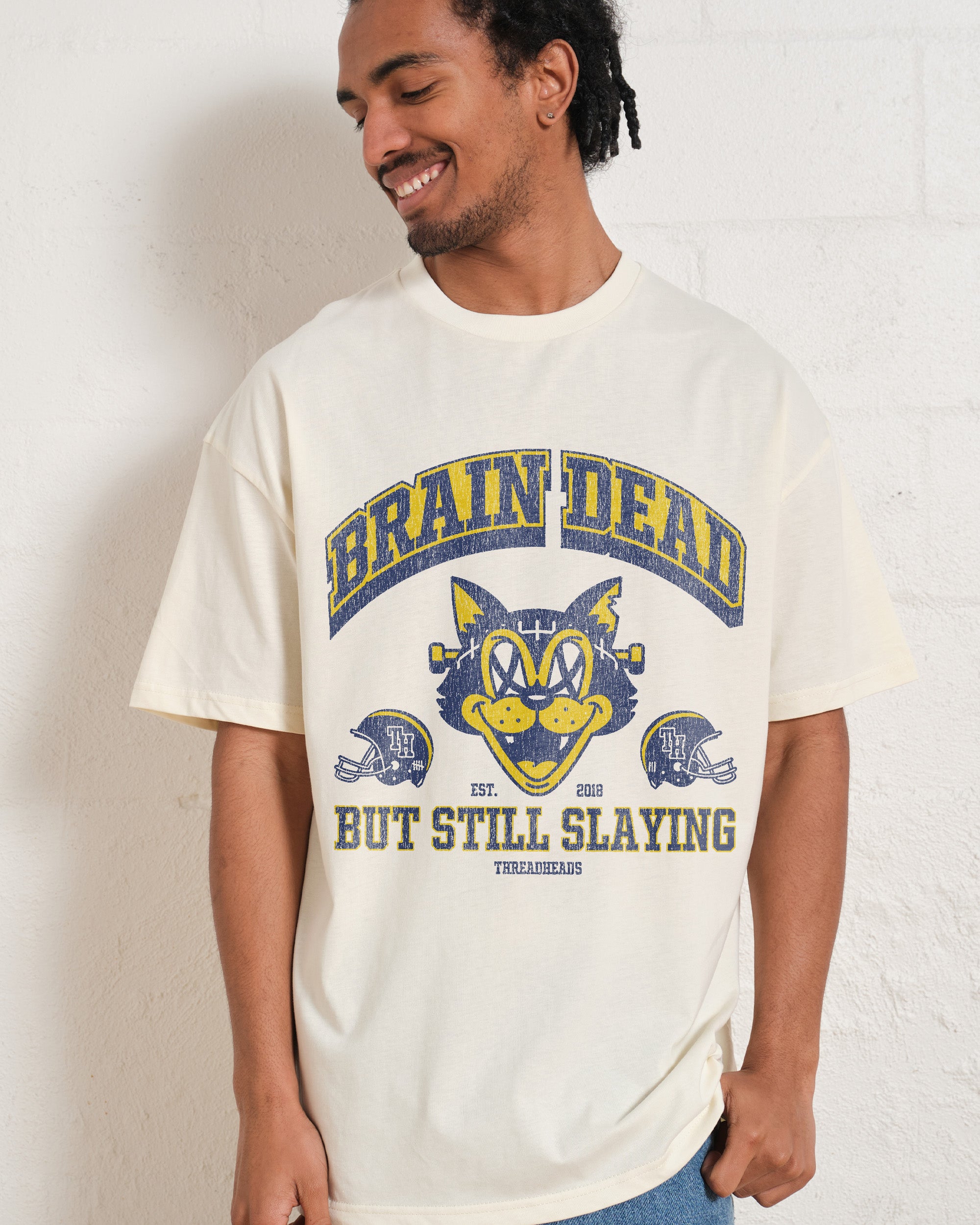 Brain Dead Cat T-Shirt #gender_men's