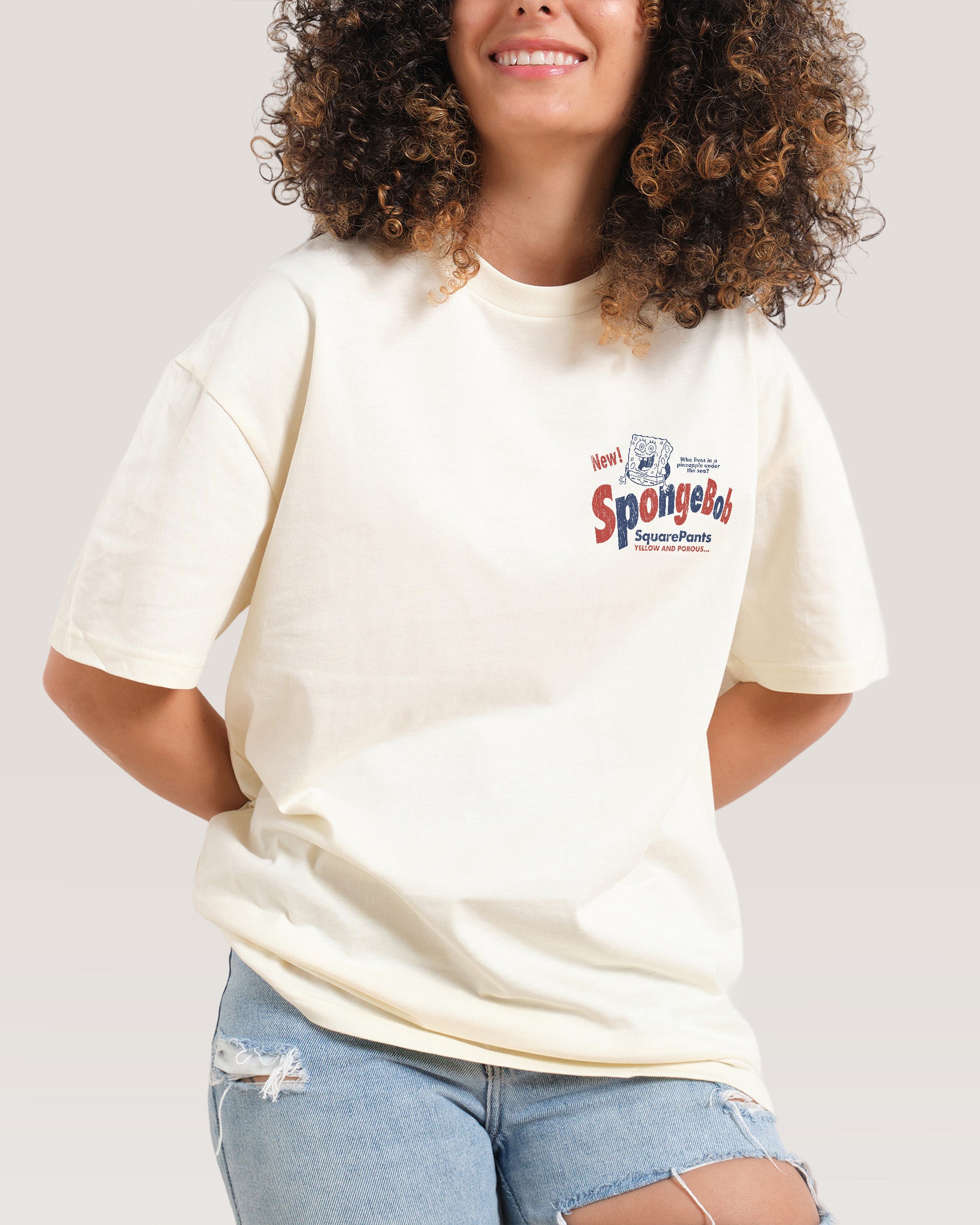 Spongebob Bob Natural T-Shirt