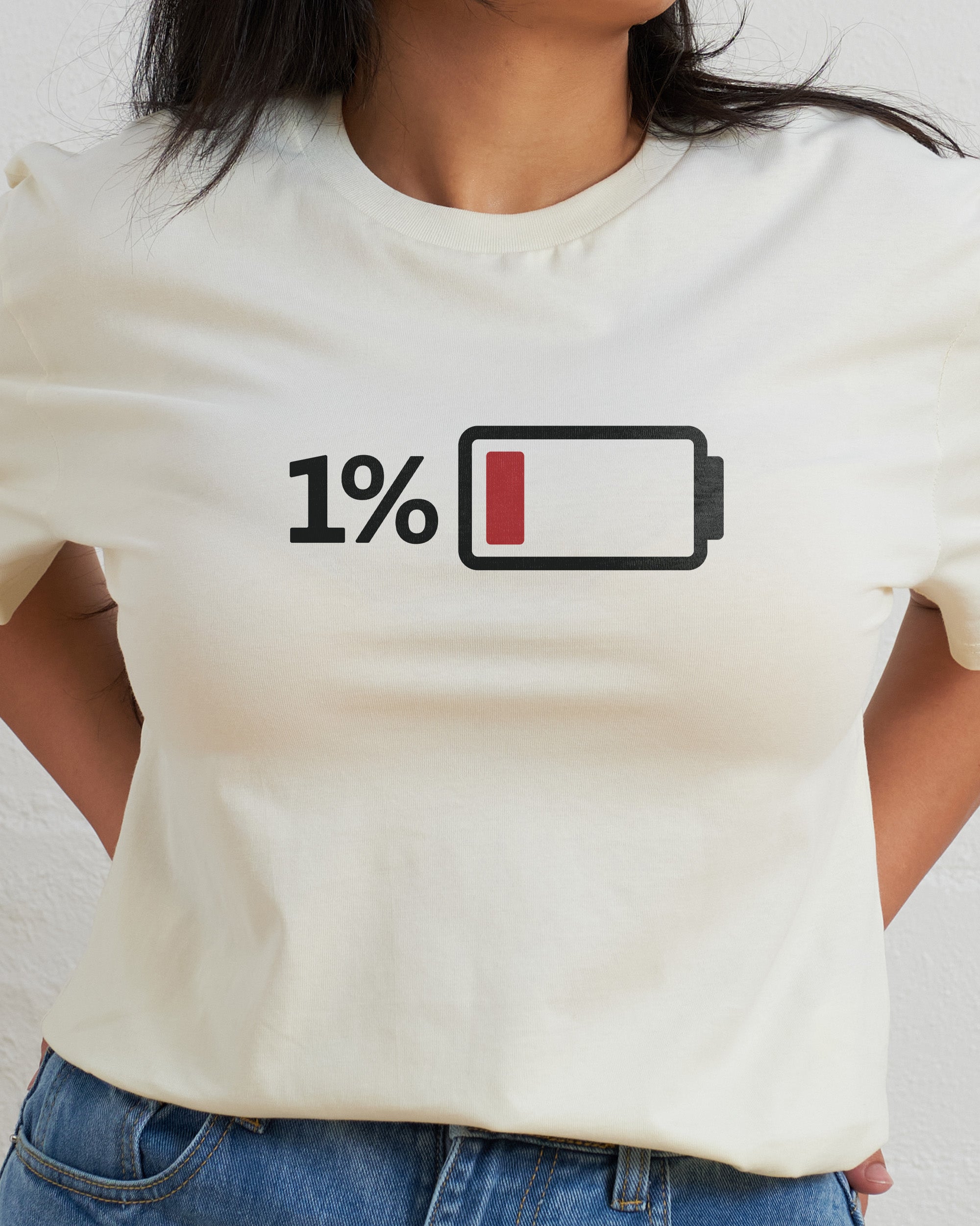 1% Battery T-Shirt