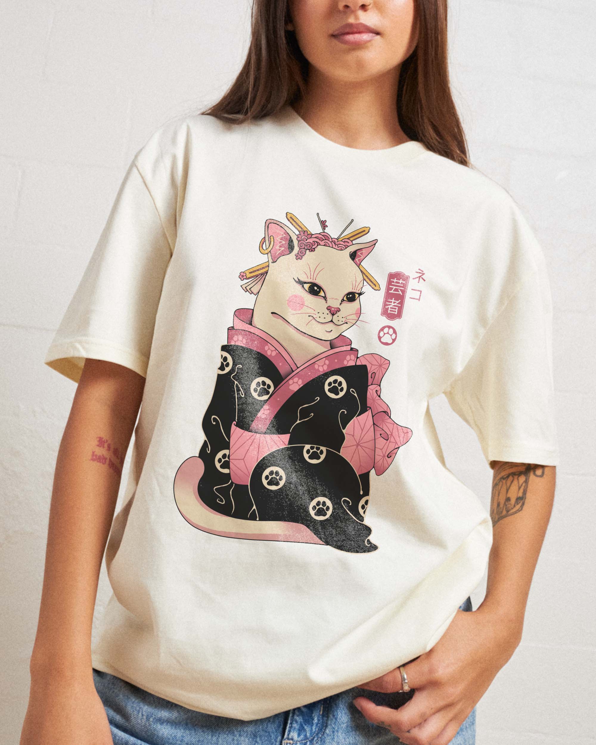 Neko Geisha T-Shirt Australia Online