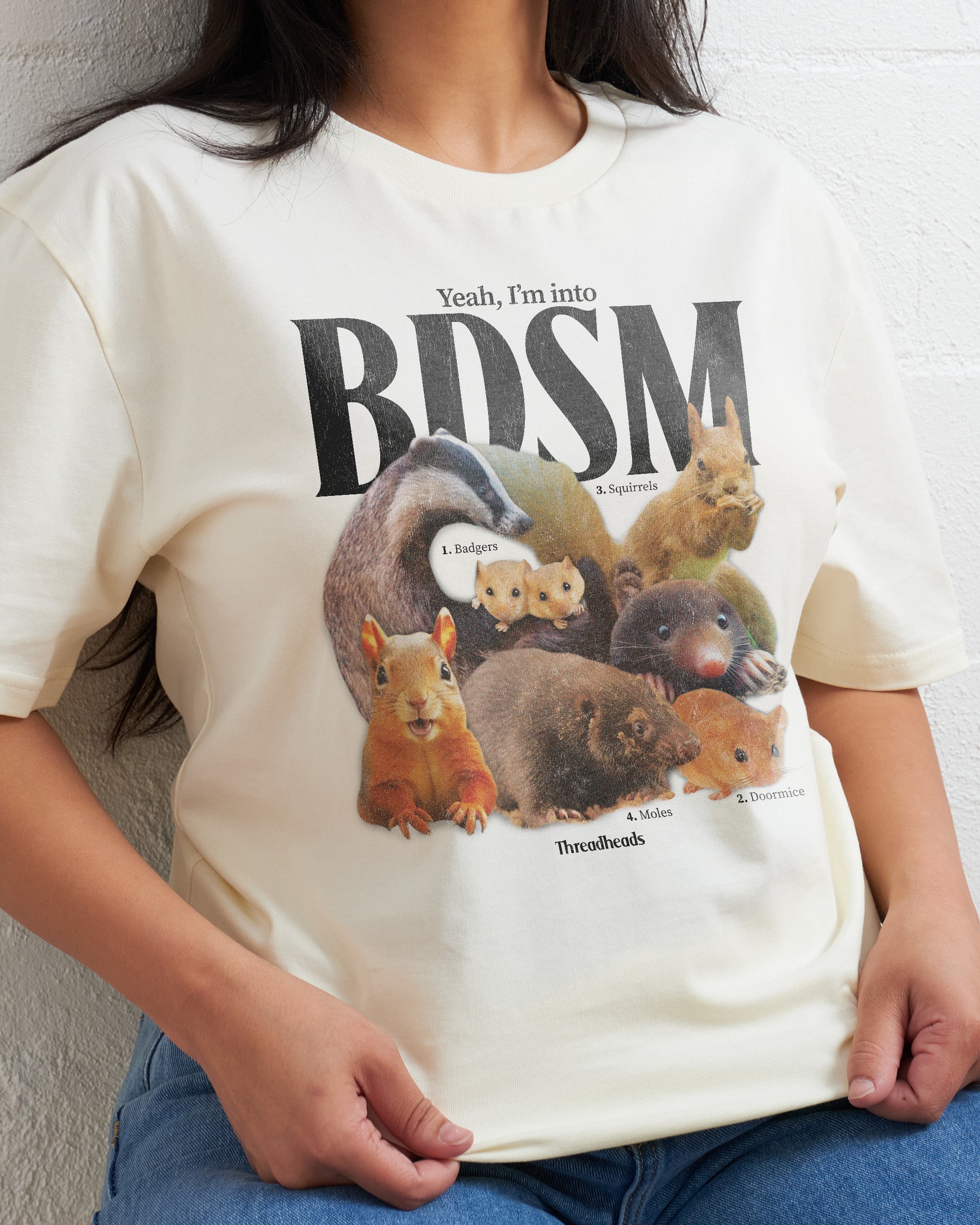 BDSM T-Shirt Australia Online Natural