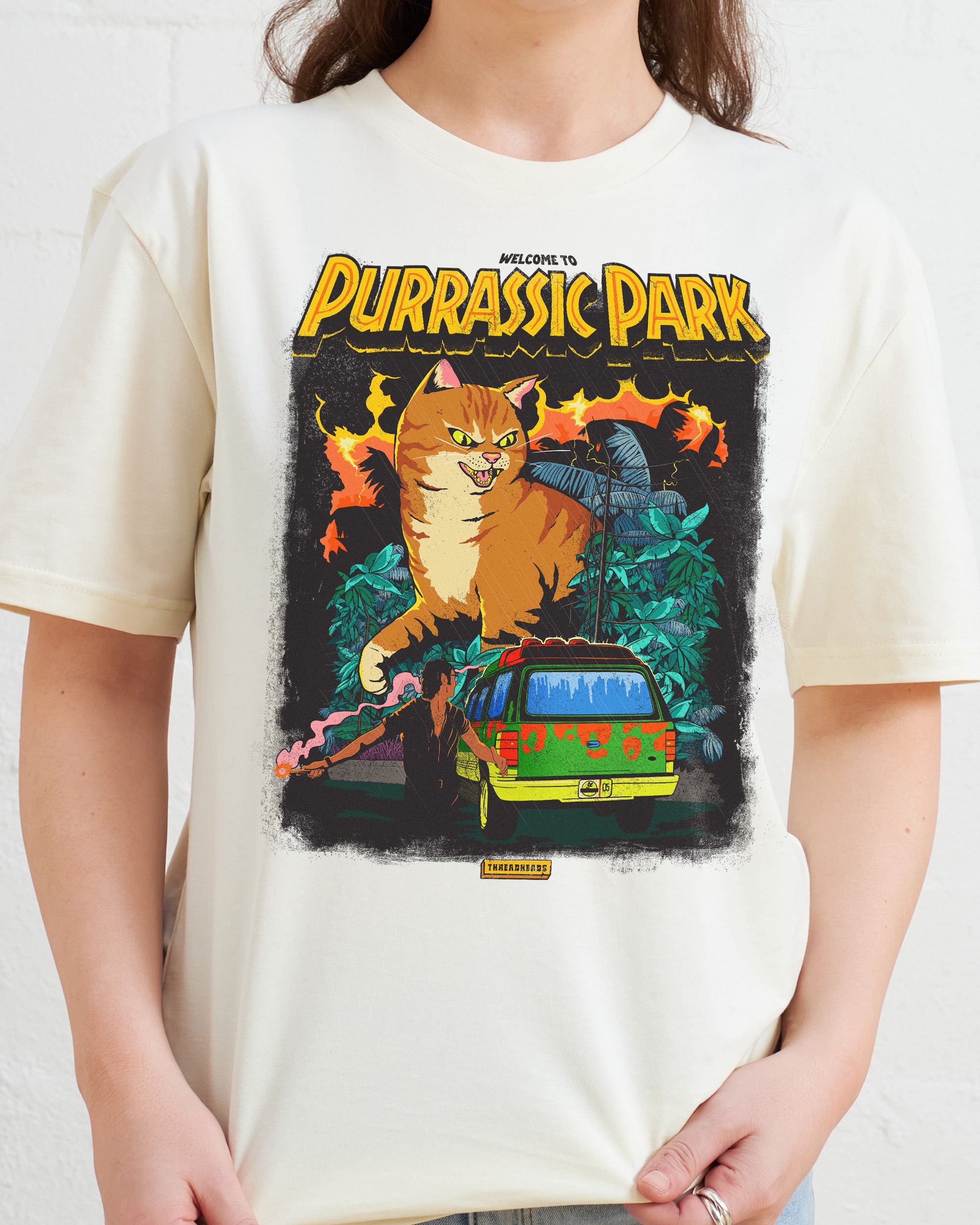 Purrassic Park T-Shirt Australia Online
