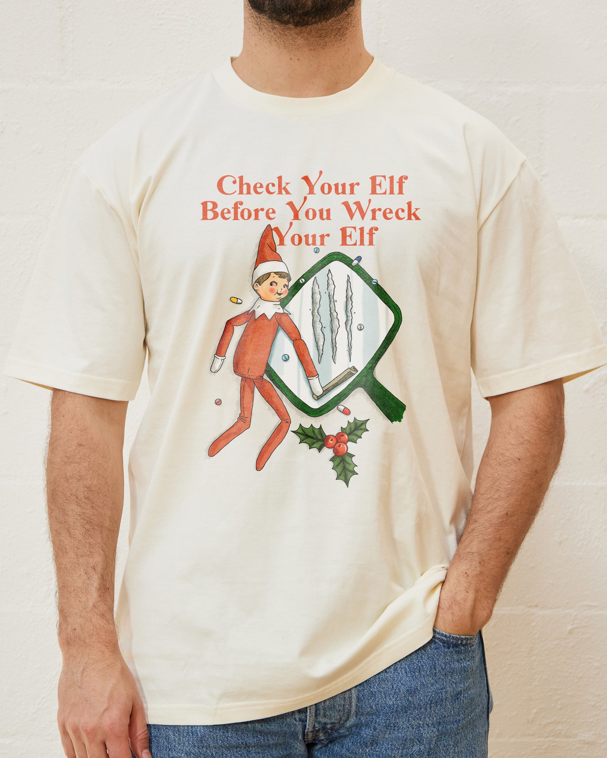 Check your Elf T-Shirt Australia Online Natural