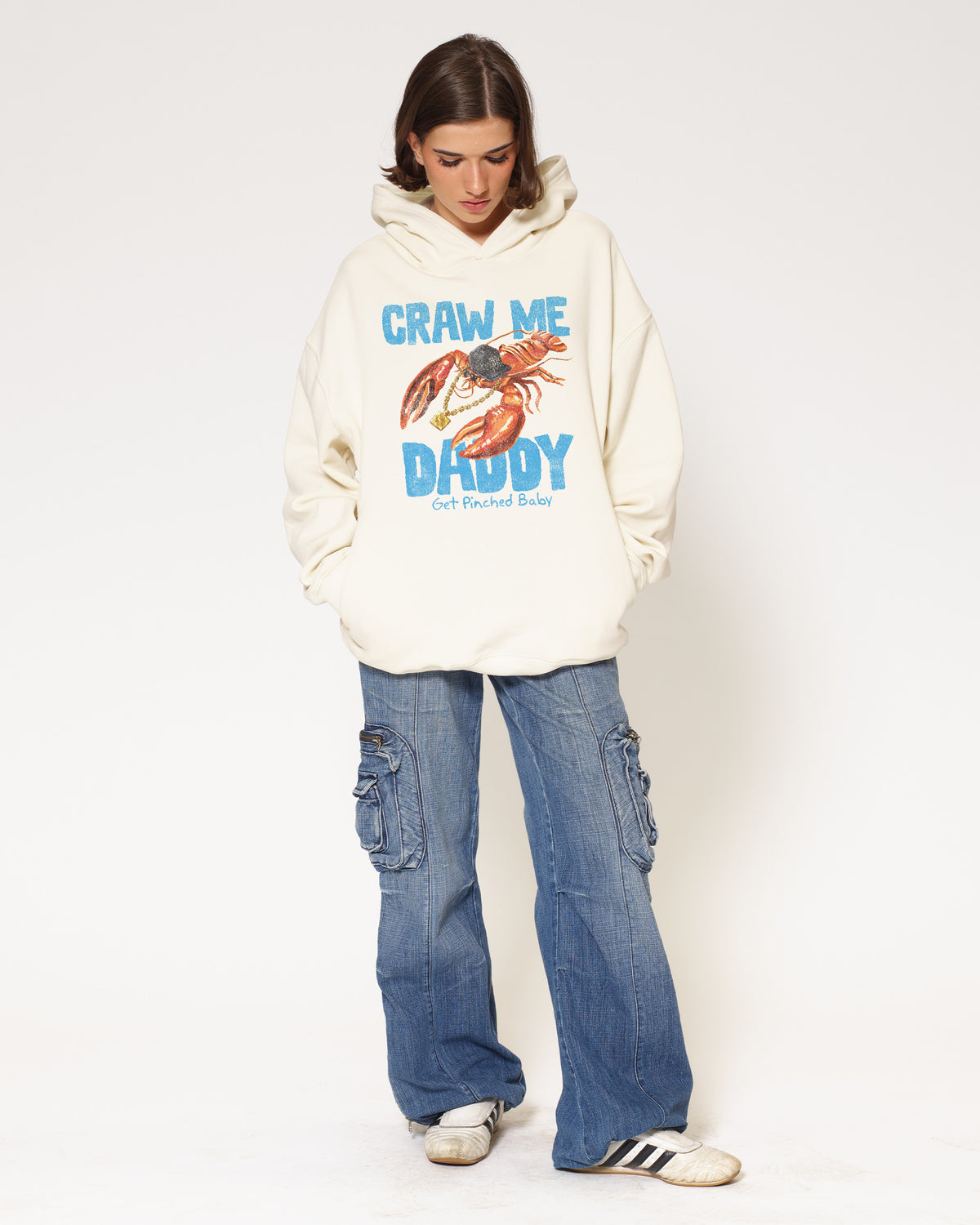 Craw Me Daddy Natural Hoodie