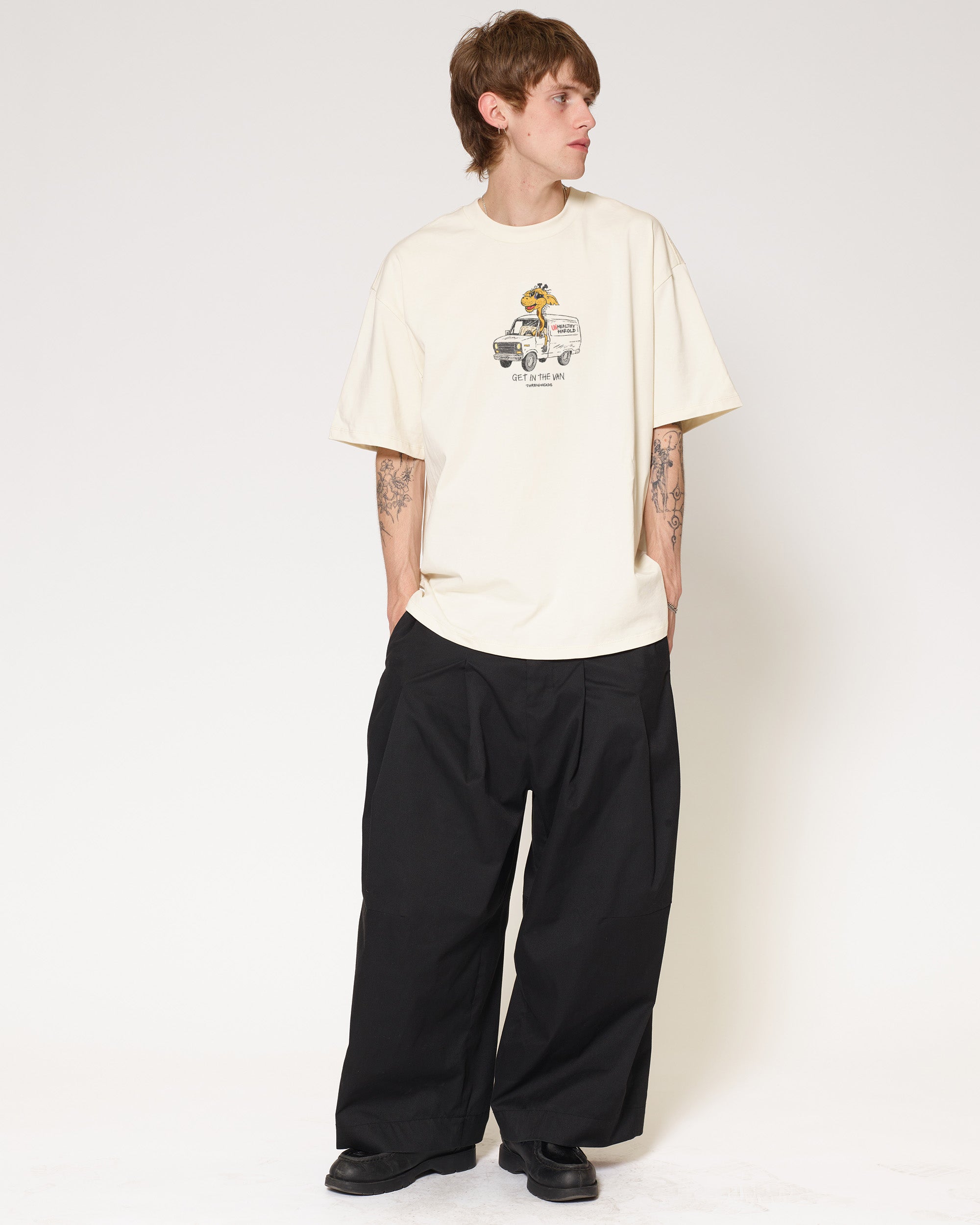 Get in the Van Natural Oversized Tee