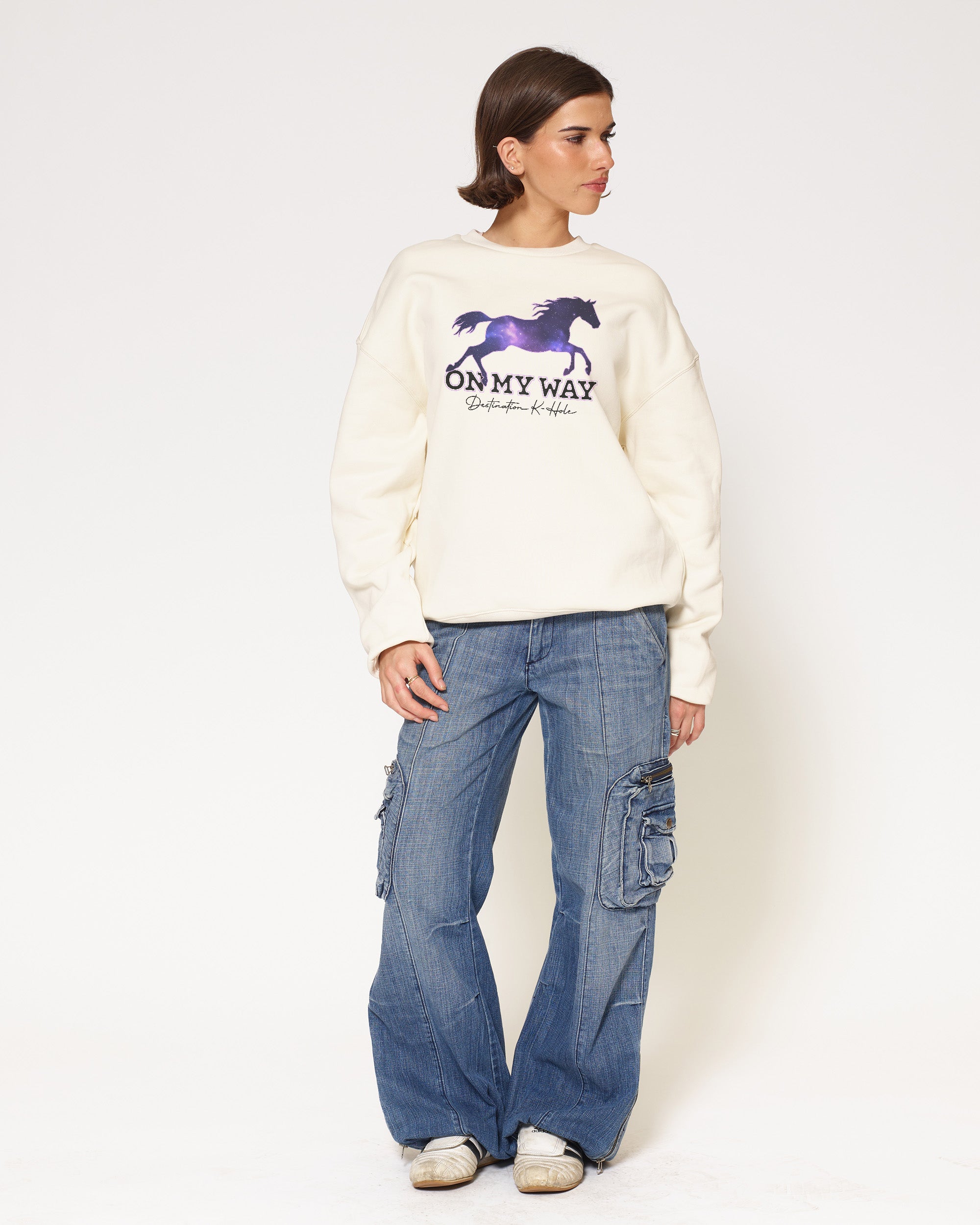 Destination K-Hole Natural Sweatshirt