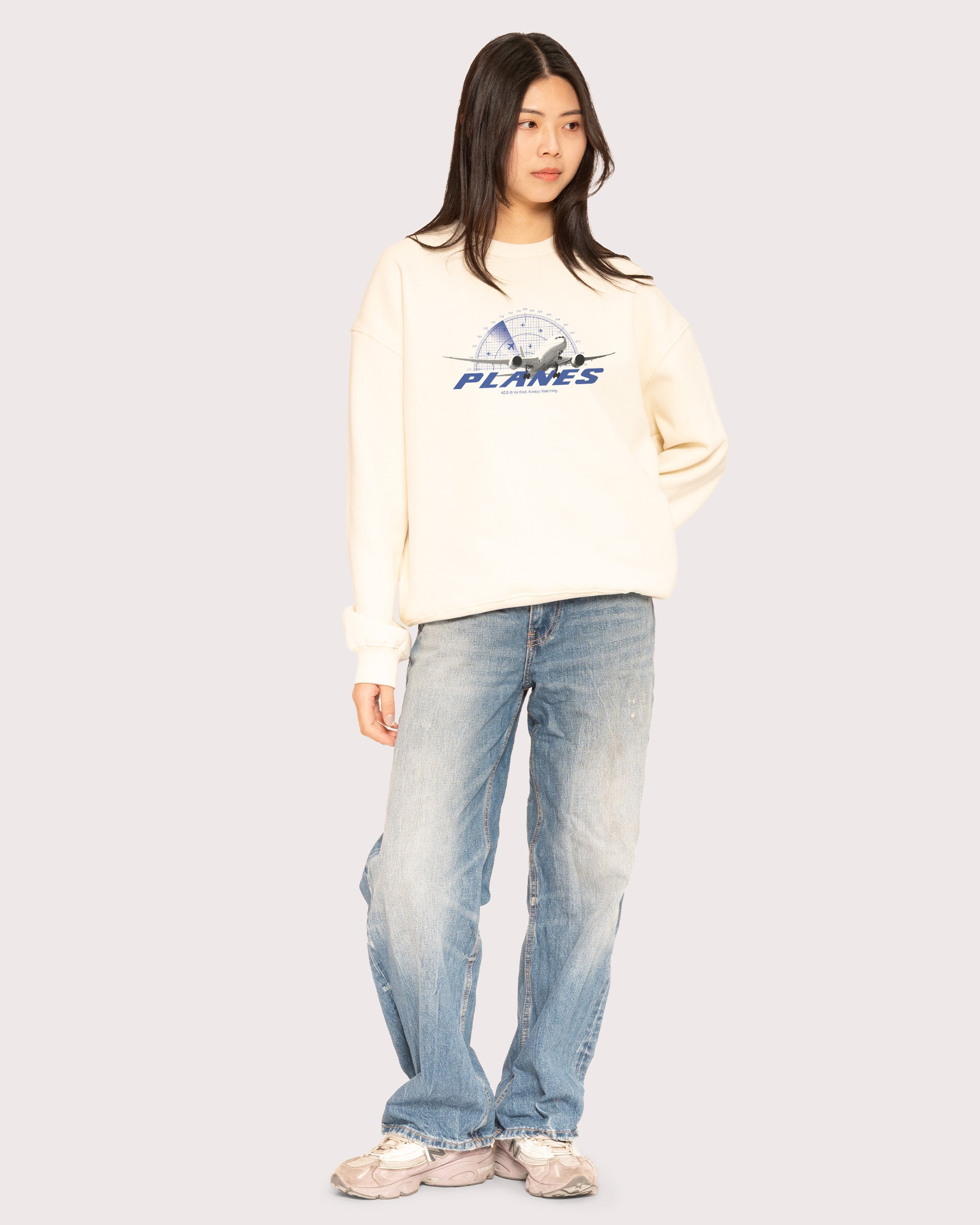 Squawk 1200 Natural Sweatshirt