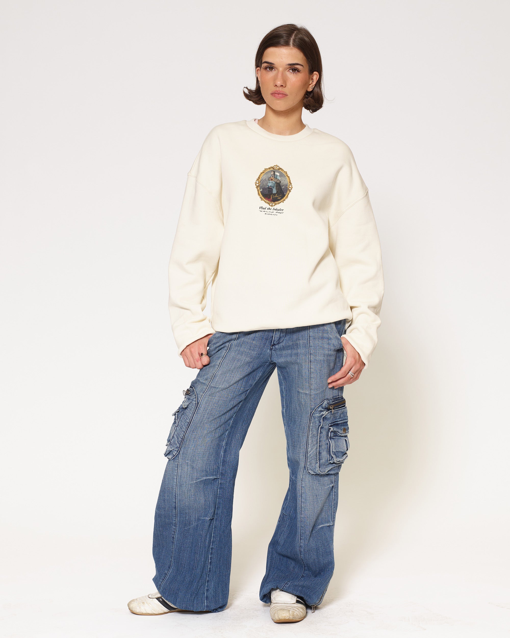 Vlad the Inhaler Natural Sweatshirt