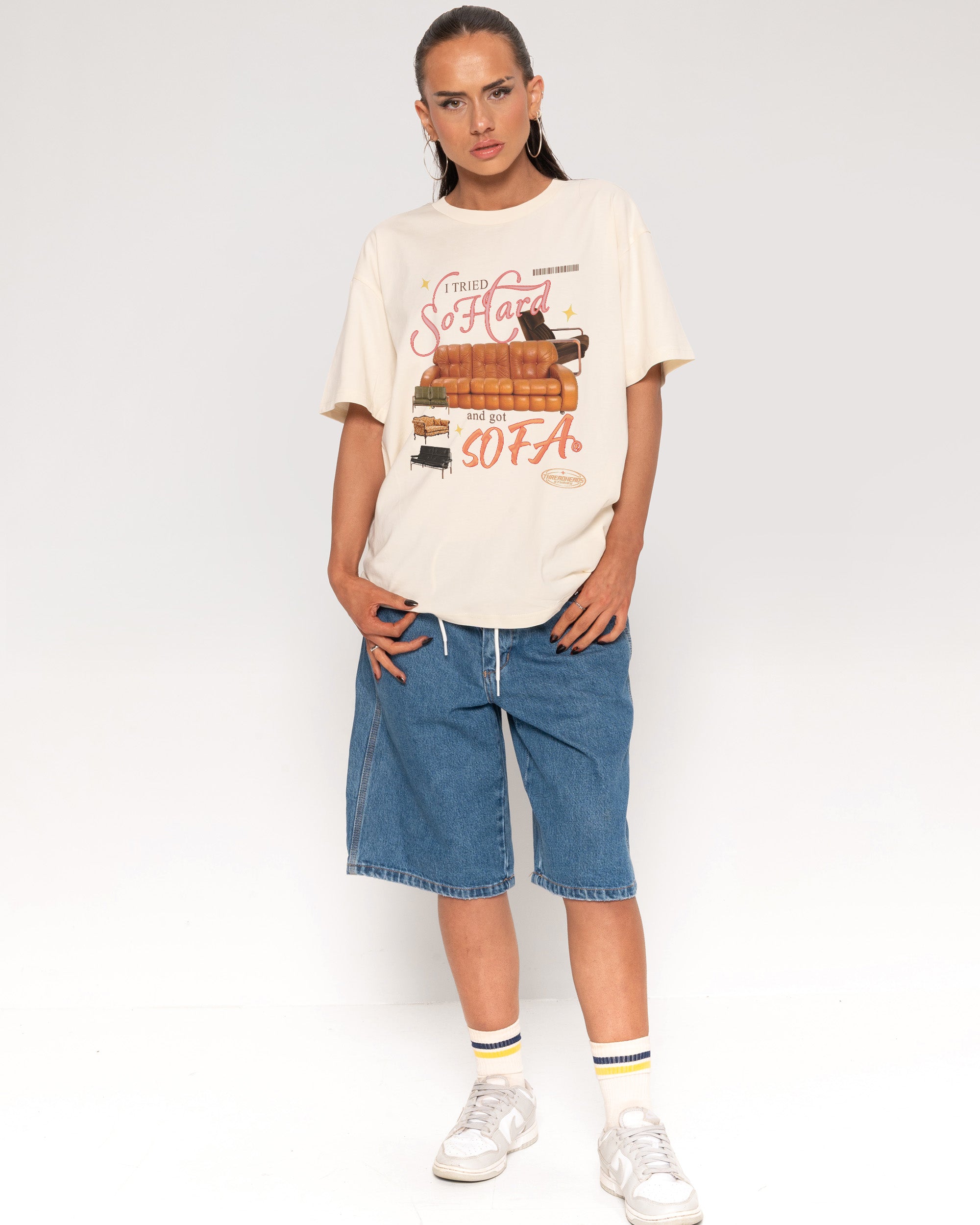 I Tried So Hard and Got Sofa Natural T-Shirt