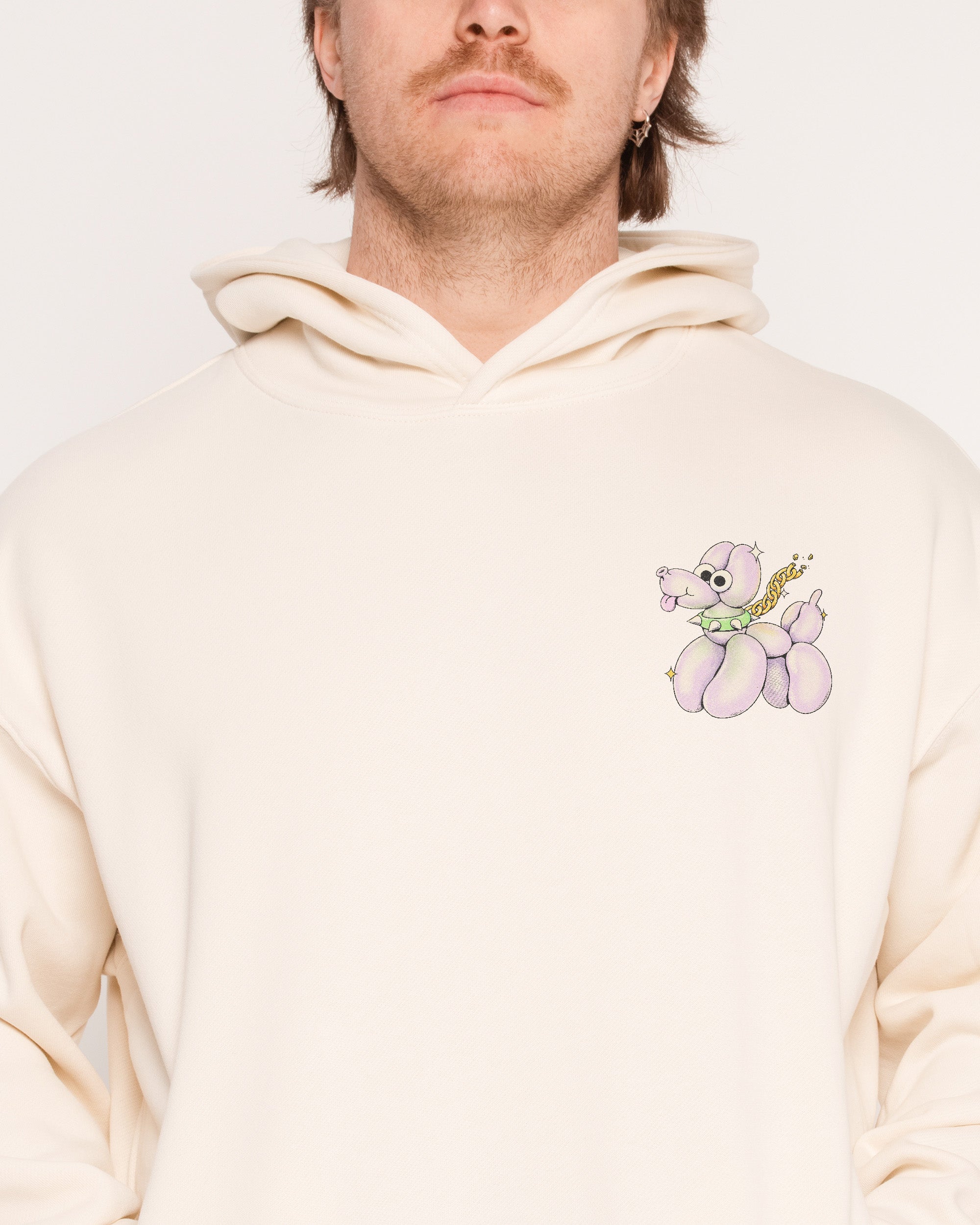 Still Tough Despite My Gentle Demeanour Natural Hoodie