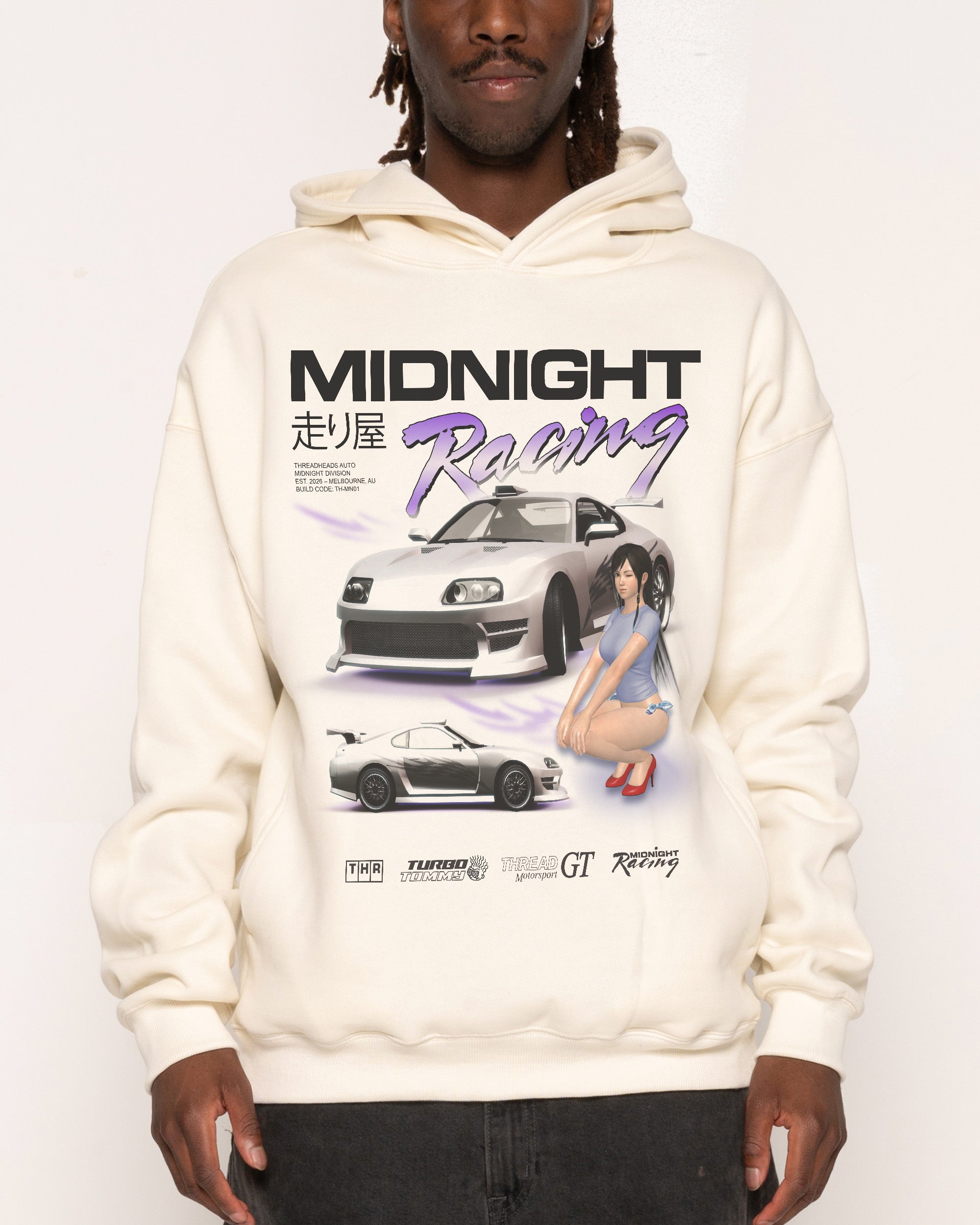Midnight Racing Hoodie – view 3