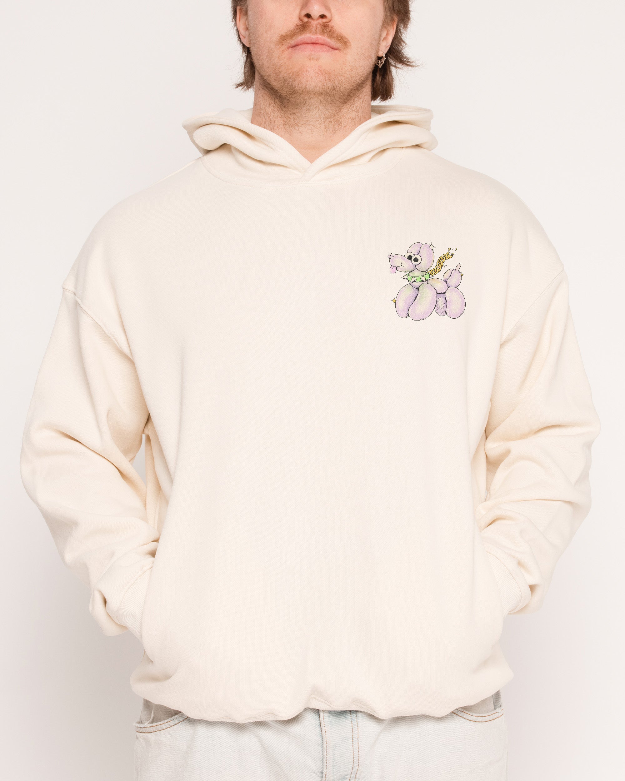 Still Tough Despite My Gentle Demeanour Natural Hoodie