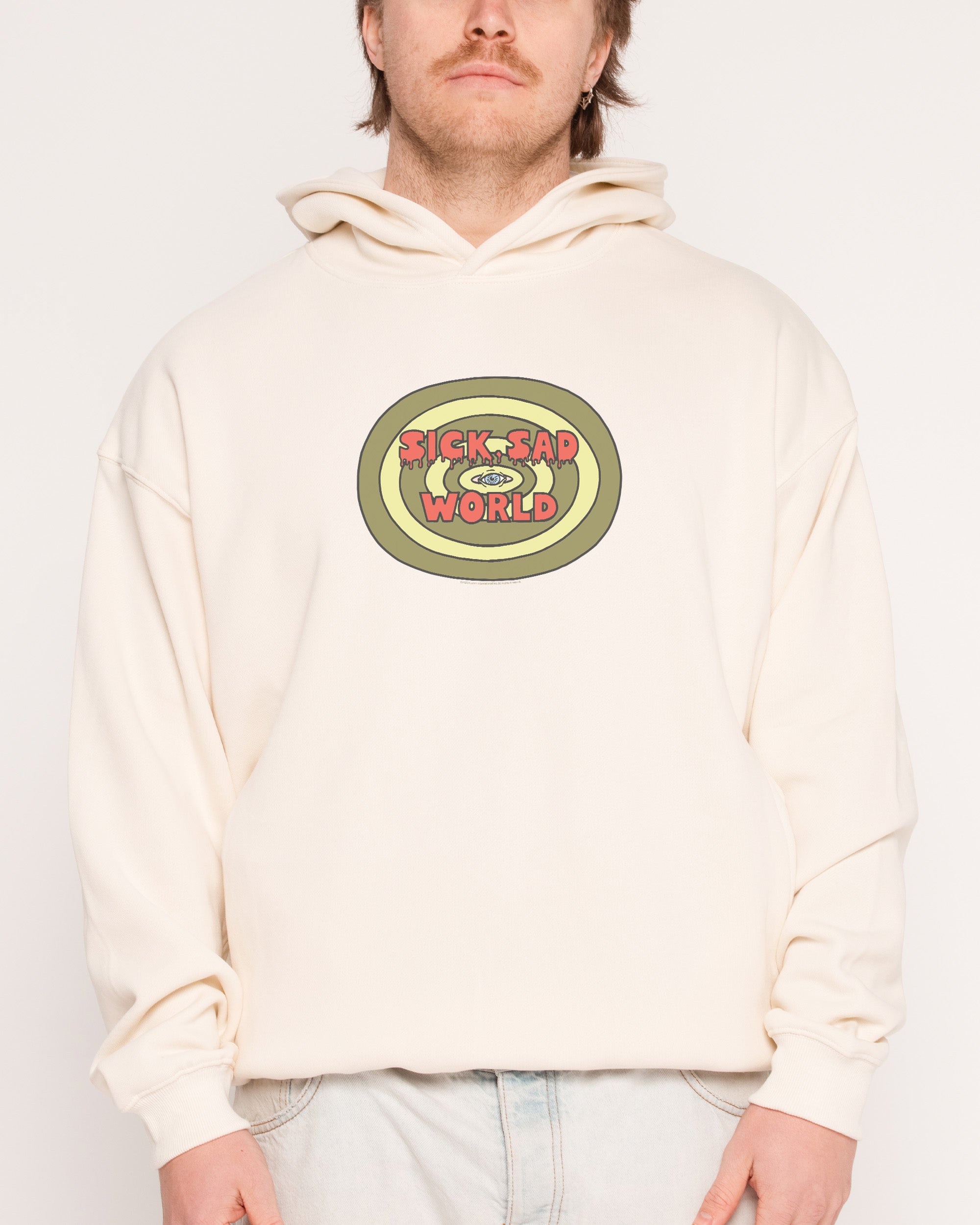 Sick Sad World Natural Hoodie