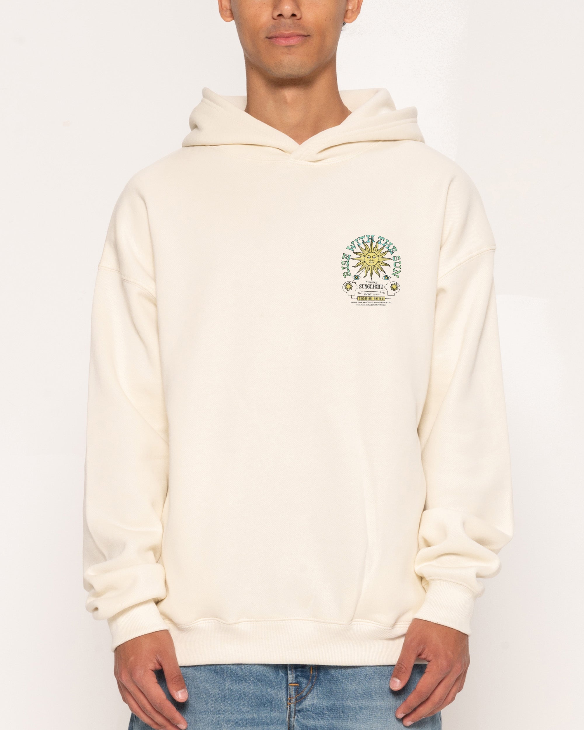 Rise With The Sun Natural Hoodie