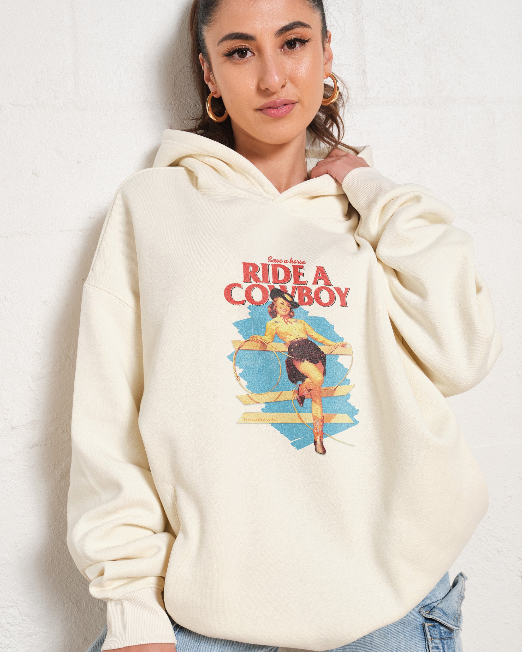 Save a Horse, Ride a Cowboy Hoodie Australia Online