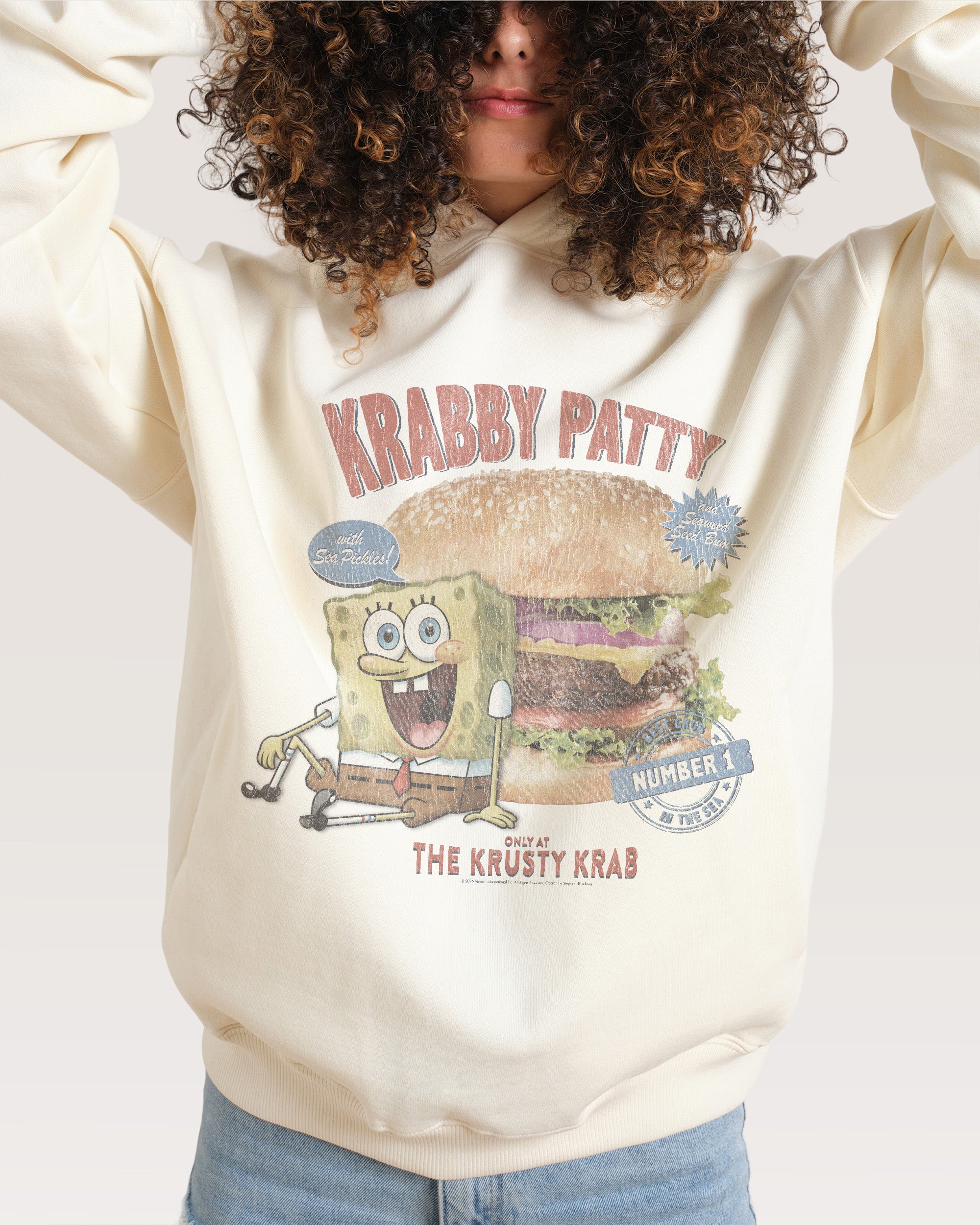 The Krabby Patty Natural Hoodie