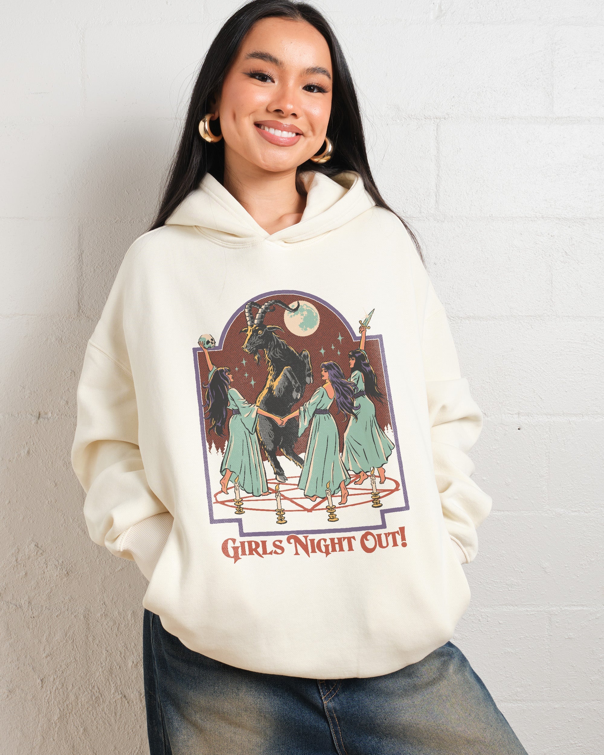 Girls Night Out Hoodie Australia Online Natural