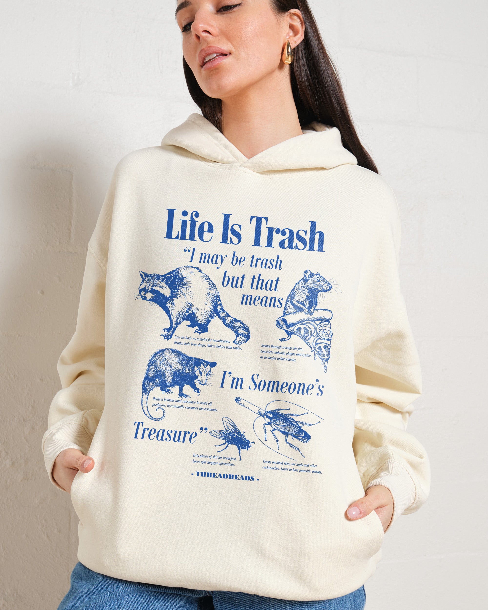 Life Is Trash Hoodie Australia Online