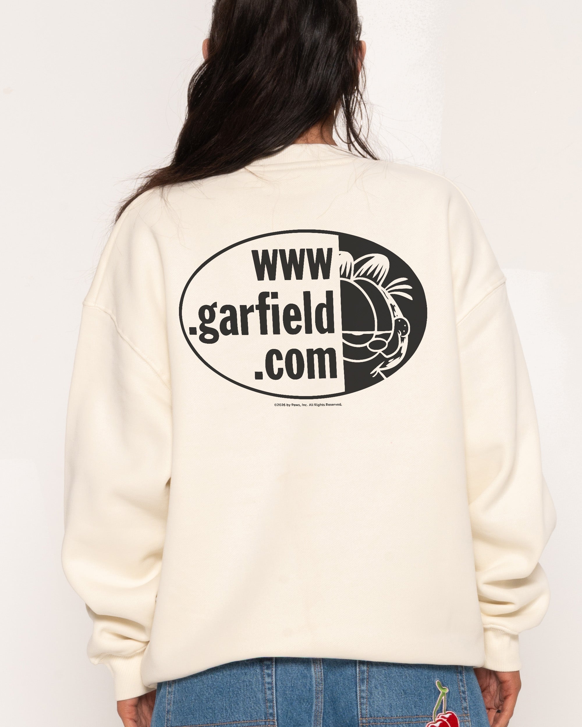 Catvertisment Natural Sweatshirt