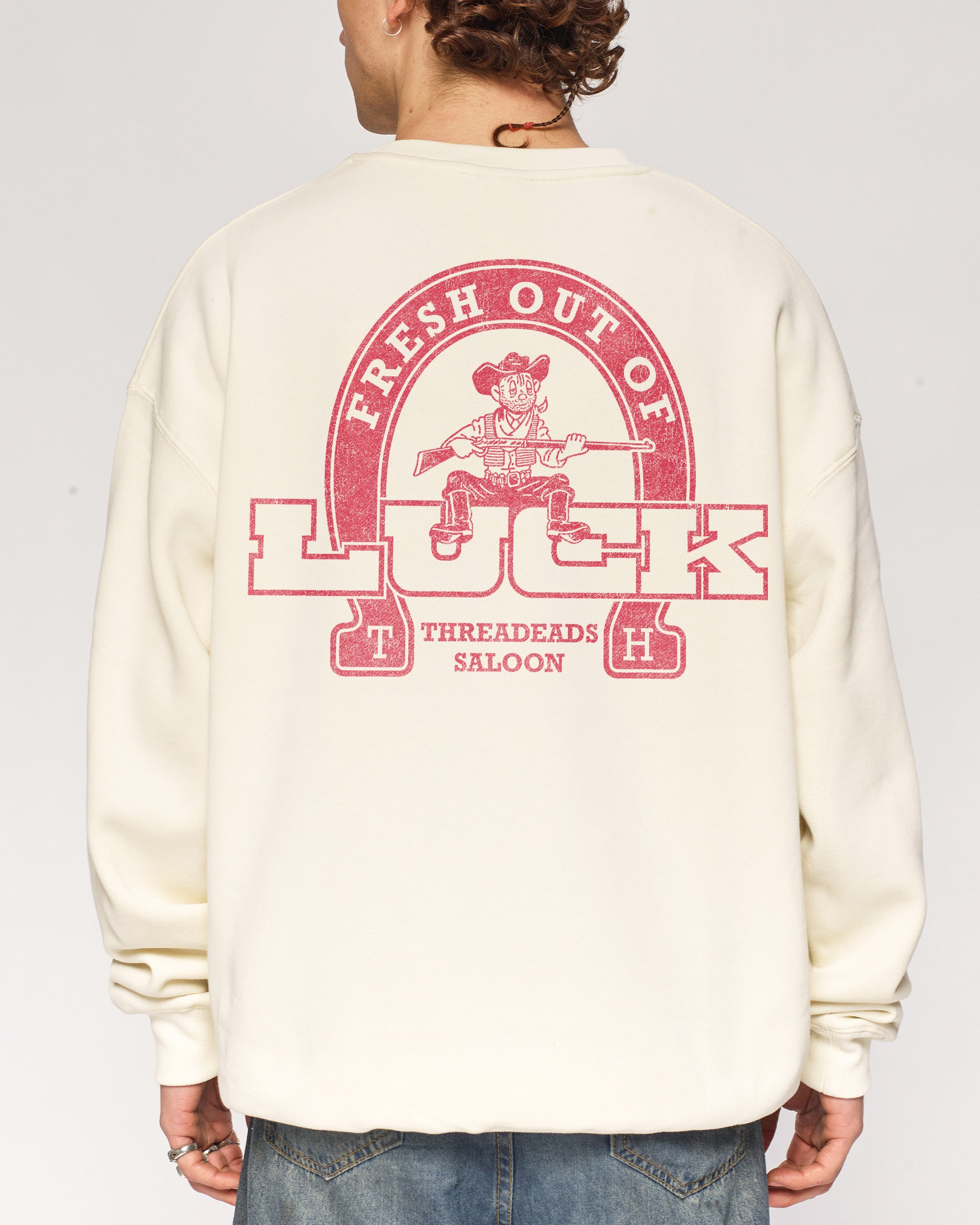 Fresh Out of Luck Natural Sweatshirt