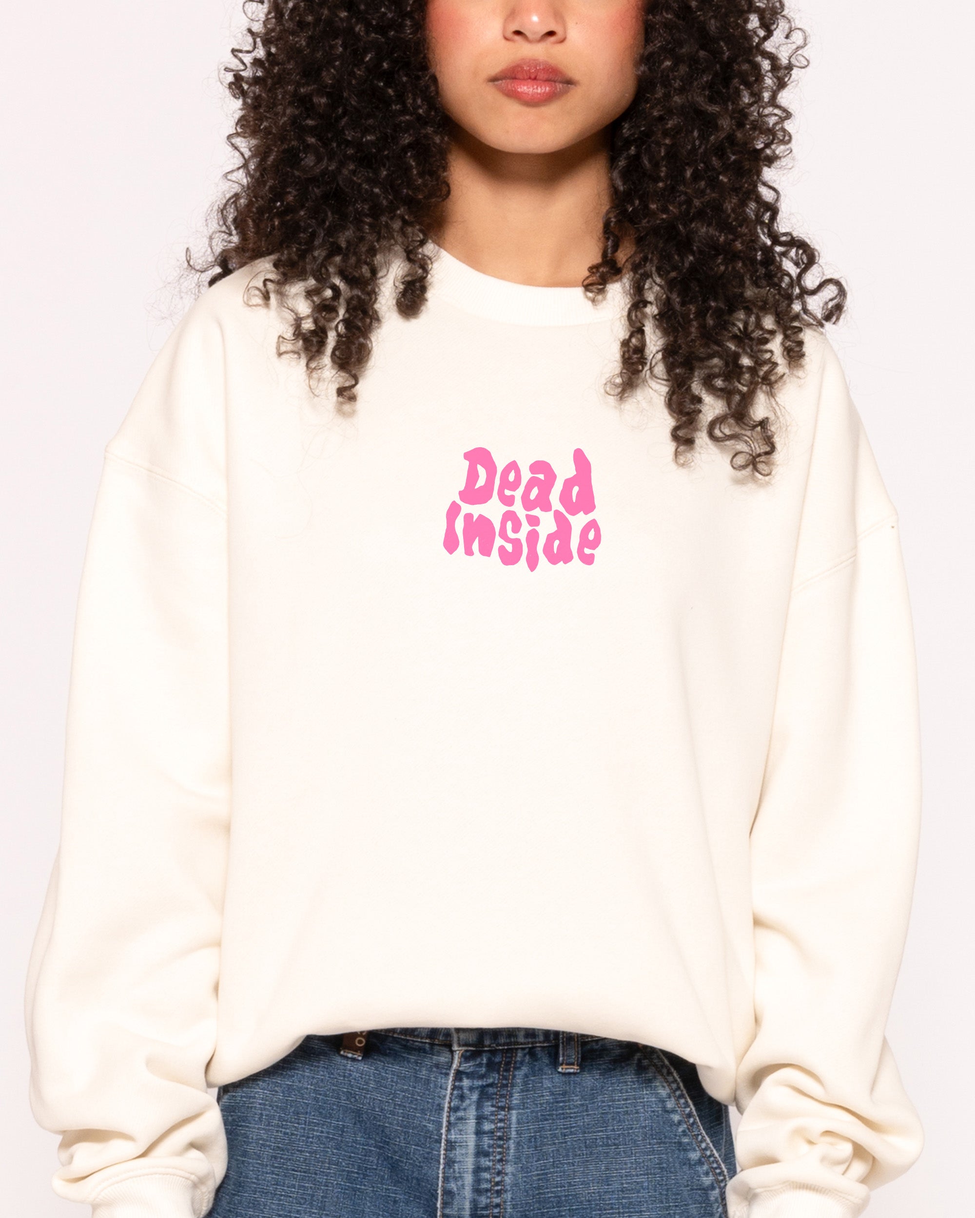 Dead Inside 26 Natural Sweatshirt