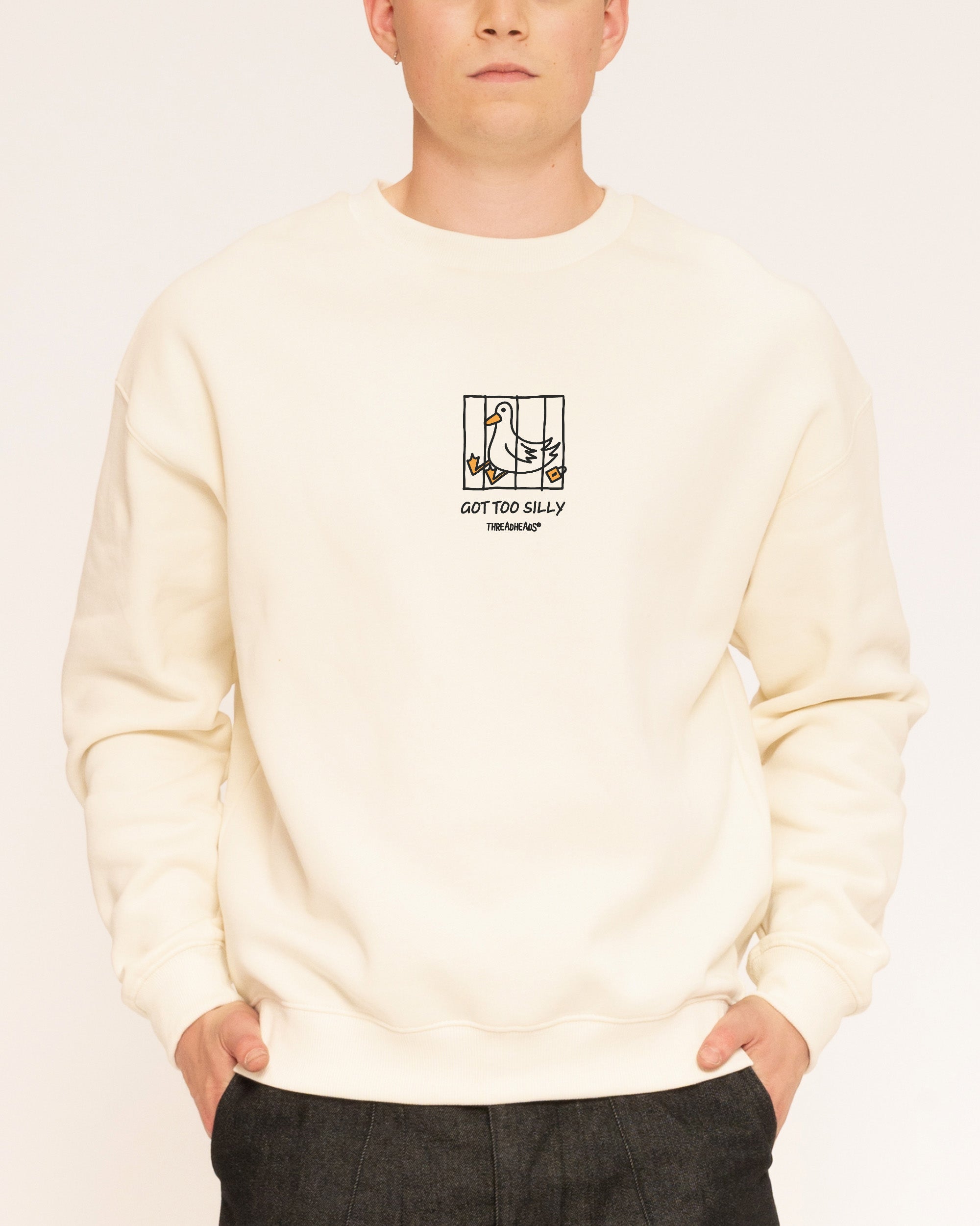 Got too Silly Natural Sweatshirt