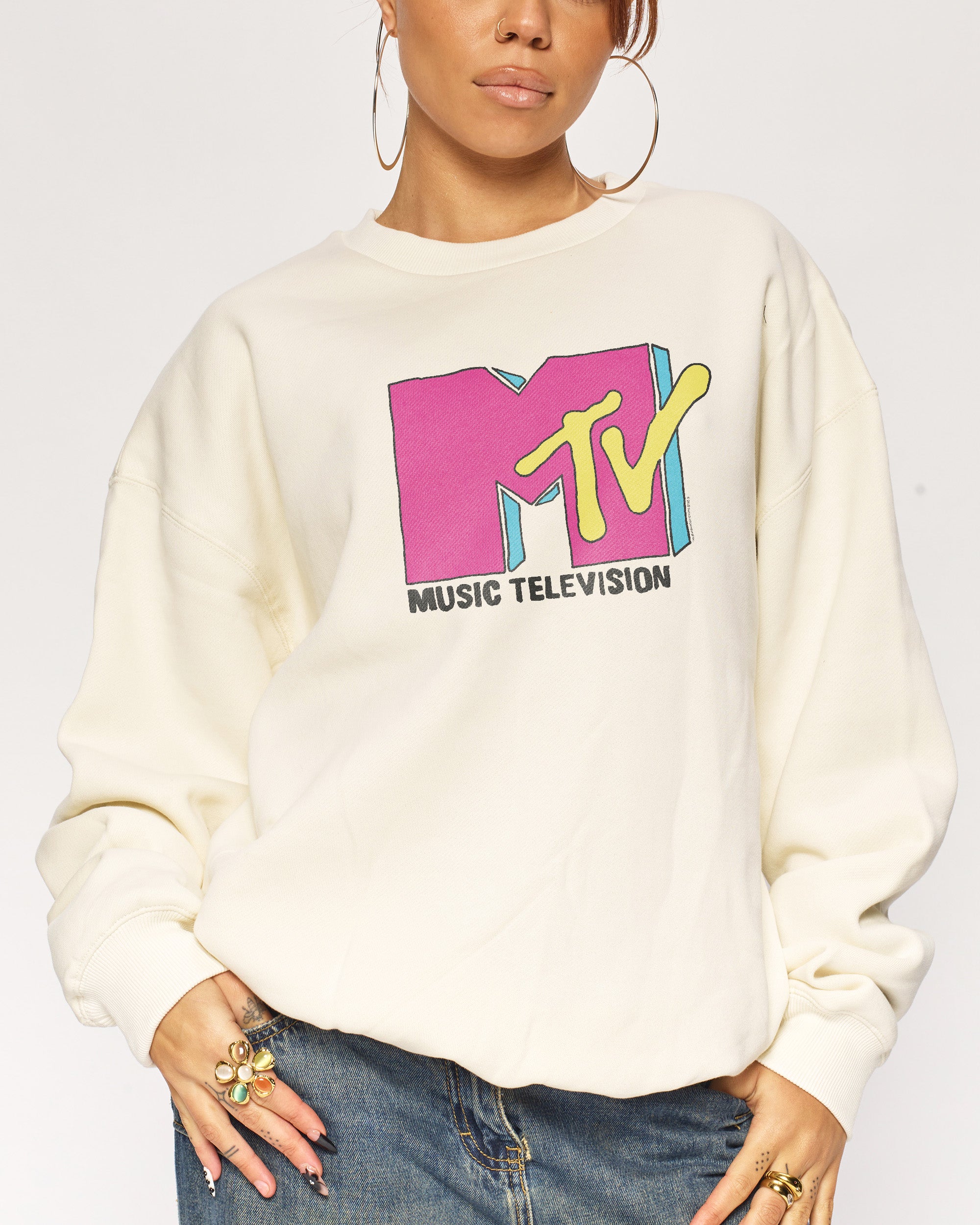 MTV Classic Logo Sweatshirt | Official MTV collab