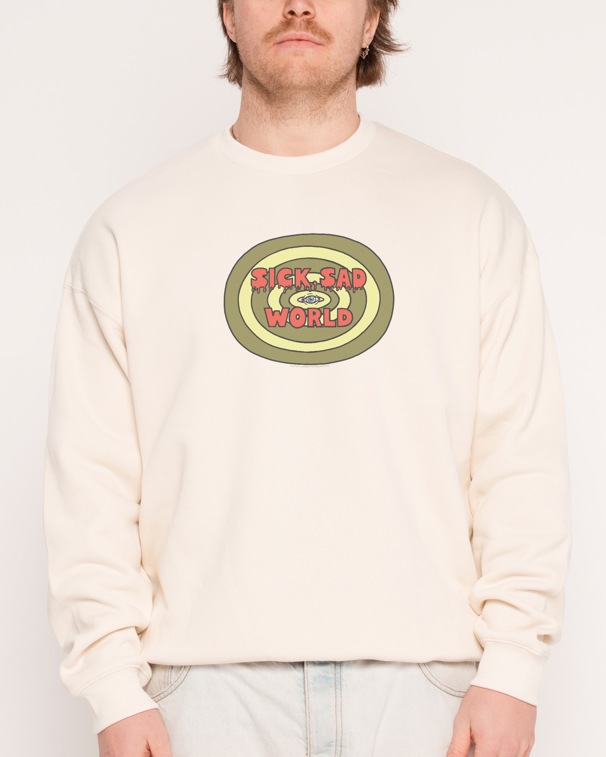 Sick Sad World Natural Sweatshirt