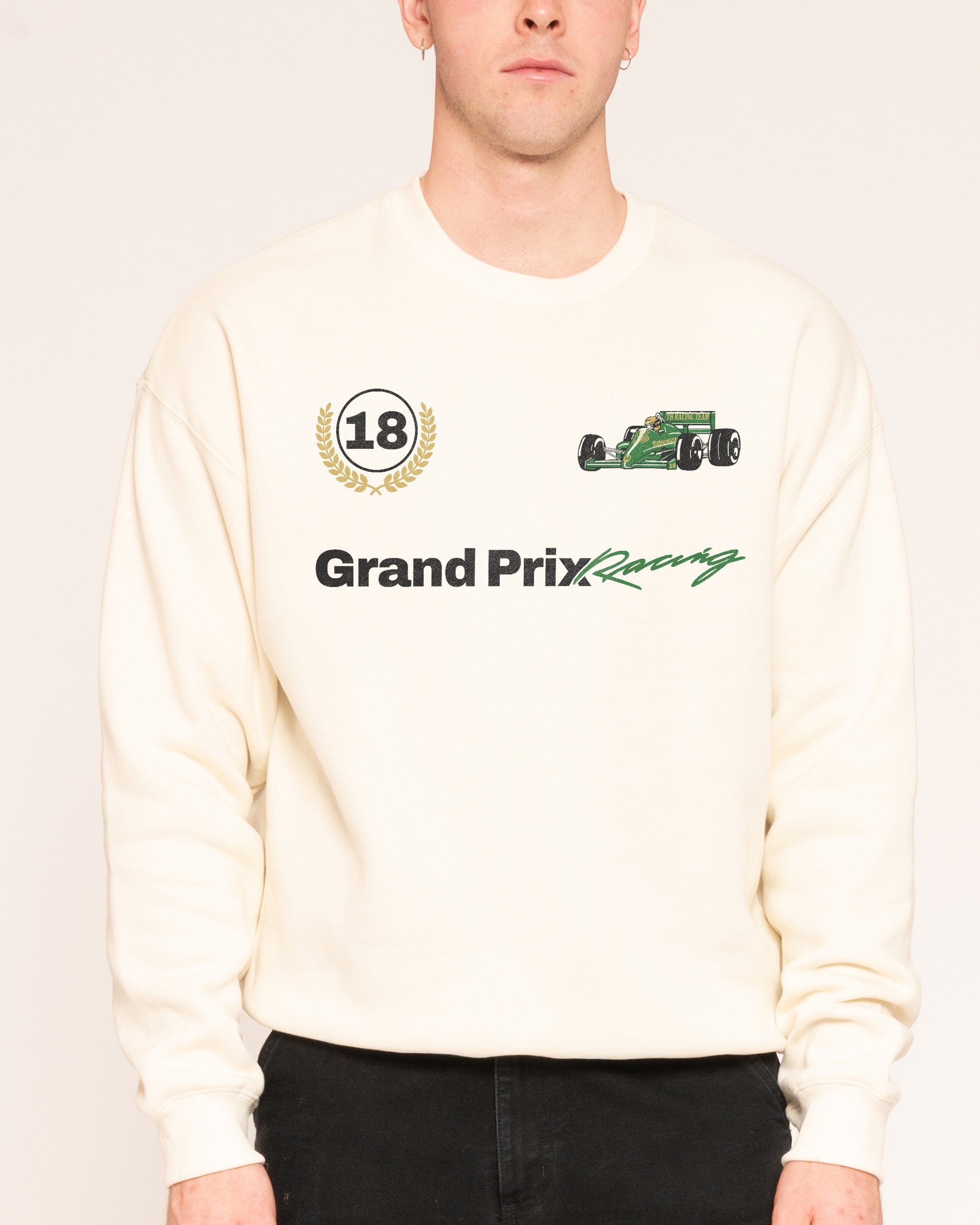 Grand Prix Racing Natural Sweatshirt