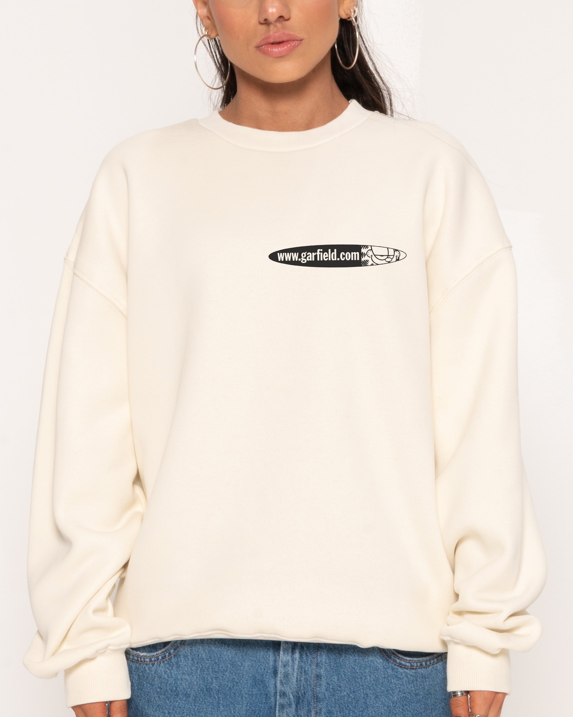 Catvertisment Natural Sweatshirt