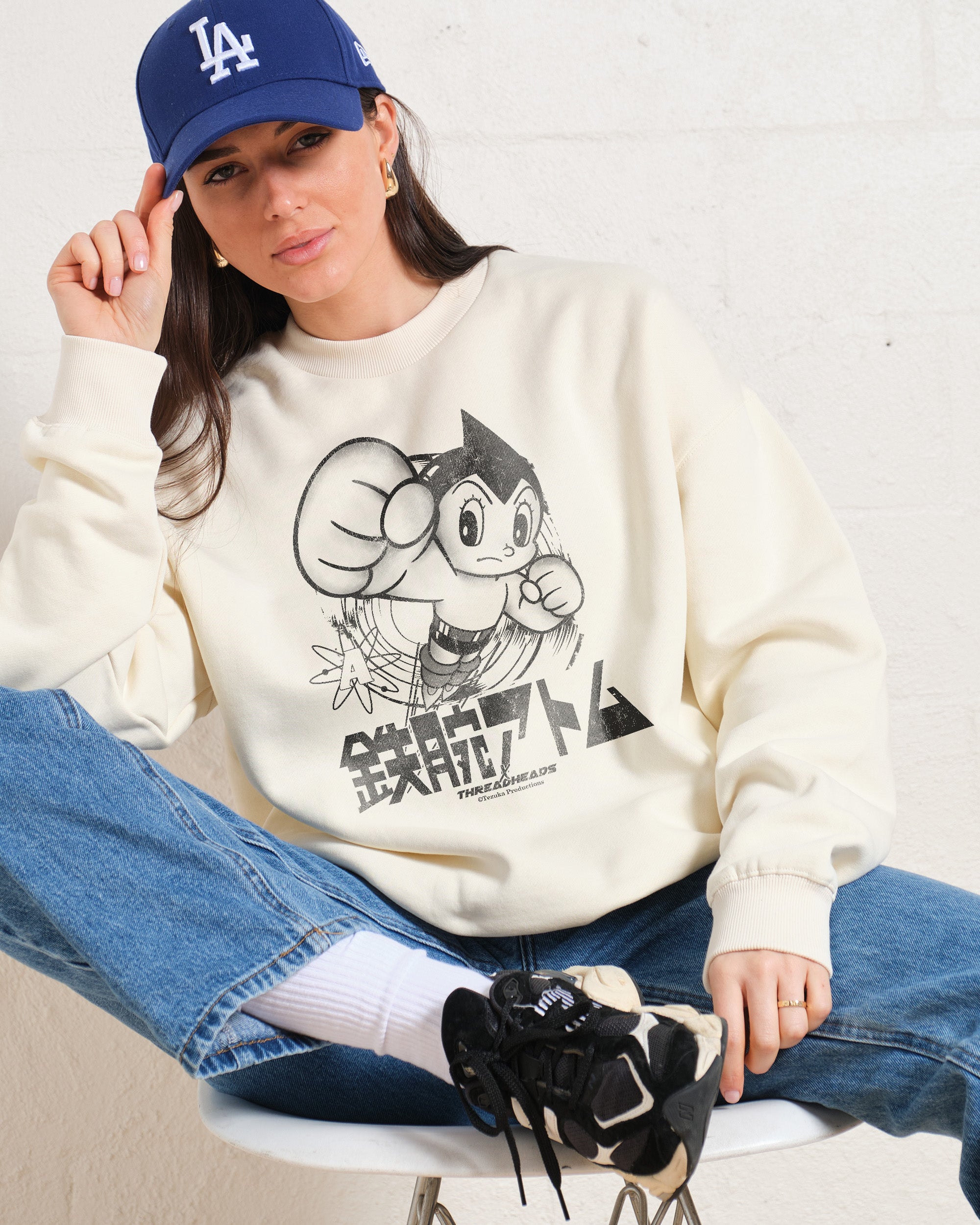 Astro Boy Black and White Sweatshirt Australia Online