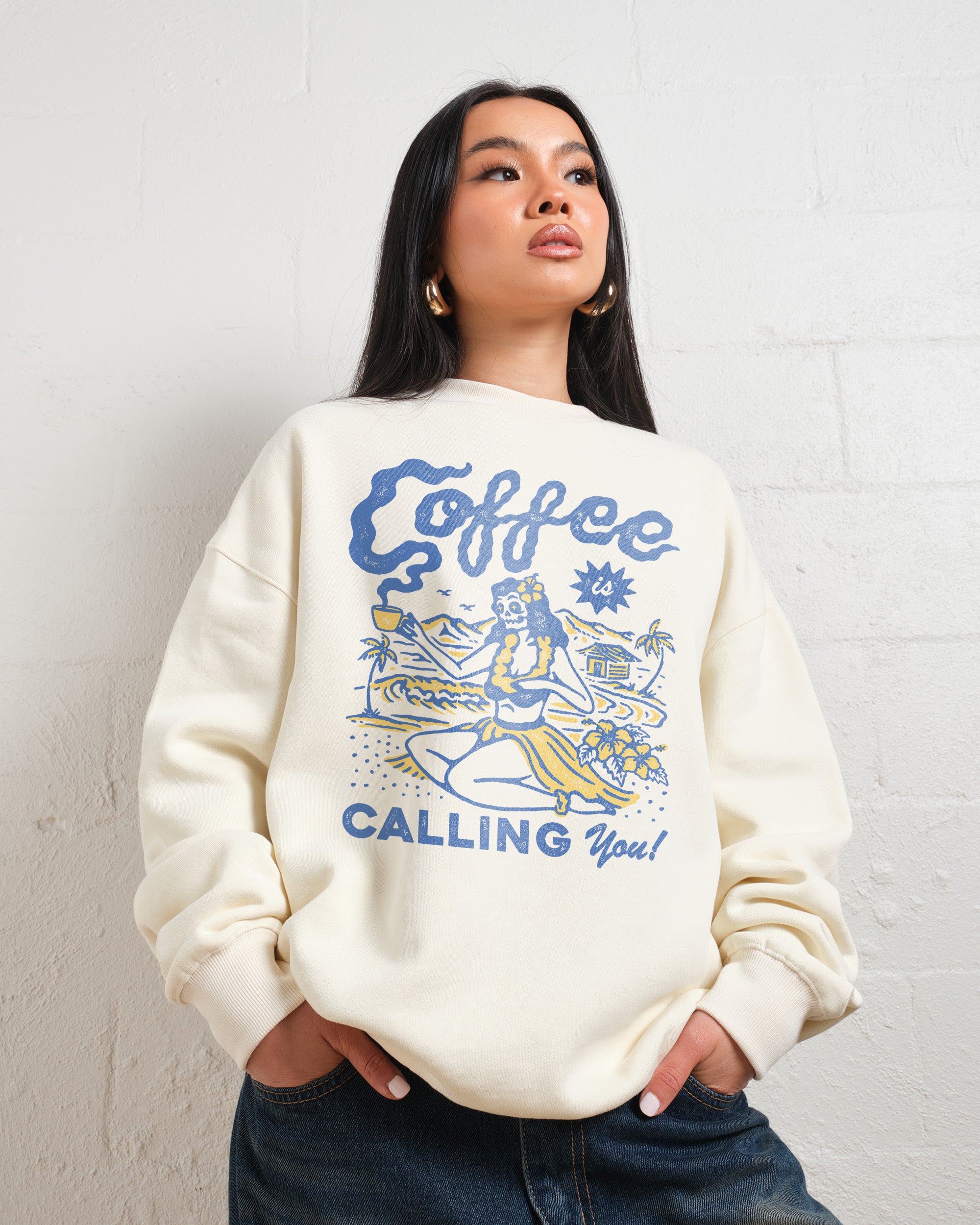 Coffee is Calling You Sweatshirt Australia Online