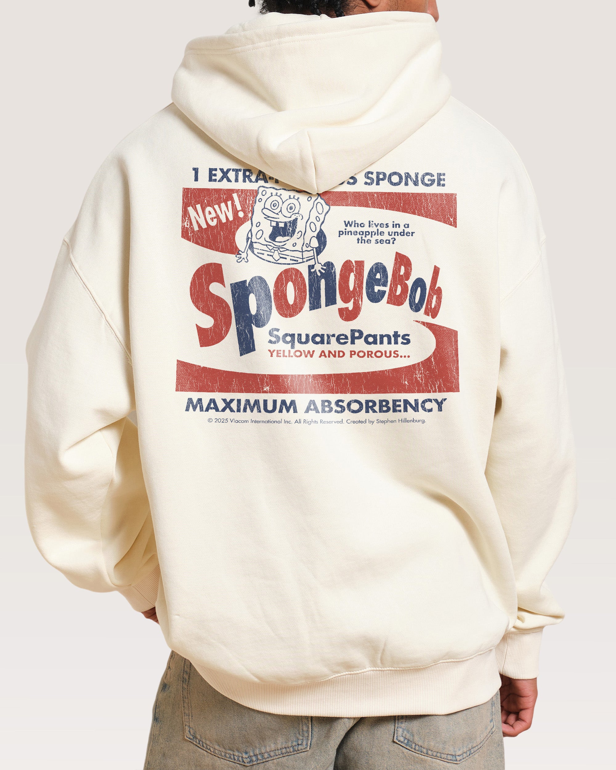 Spongebob Bob Natural Hoodie