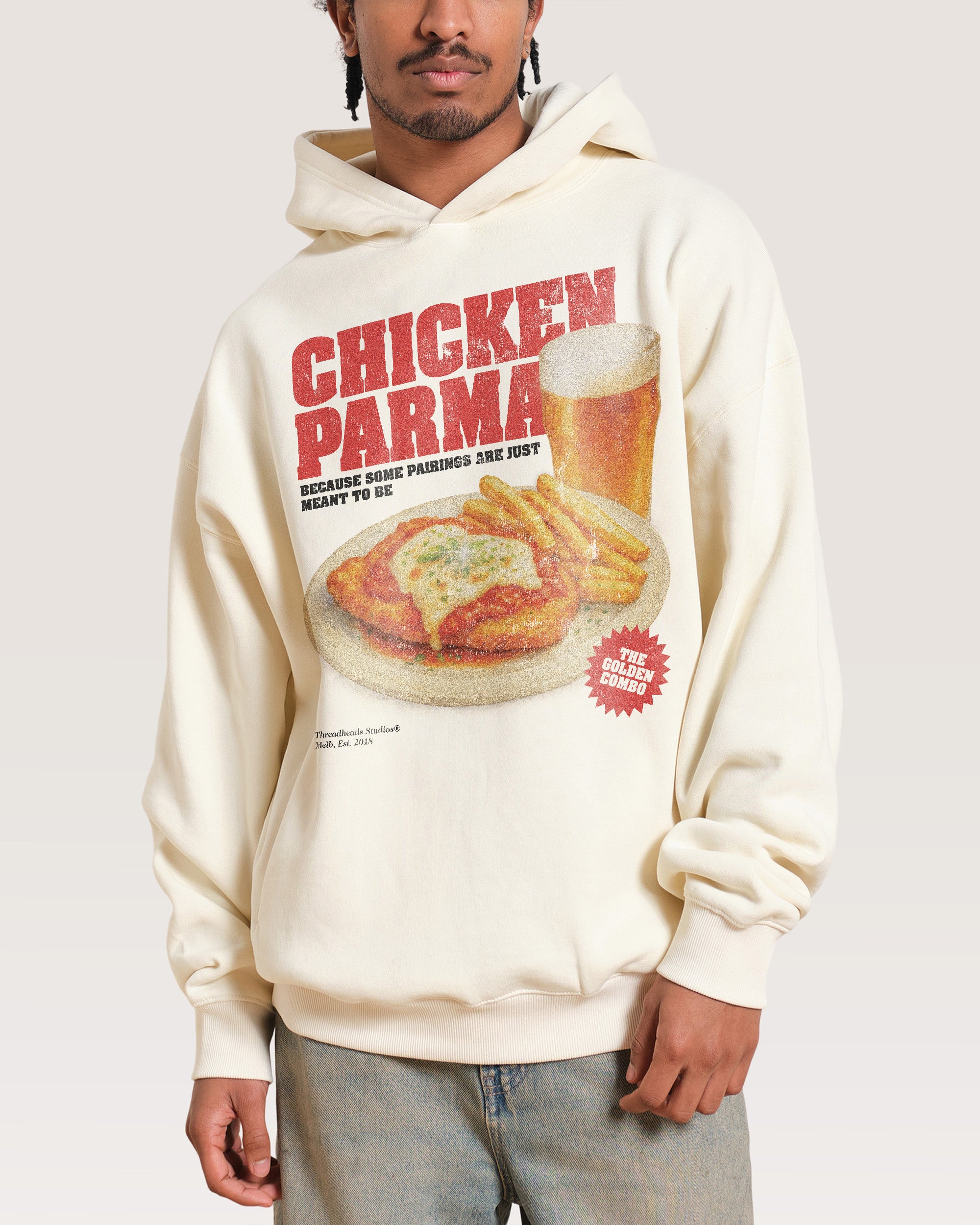 Parma & Pint Natural Hoodie