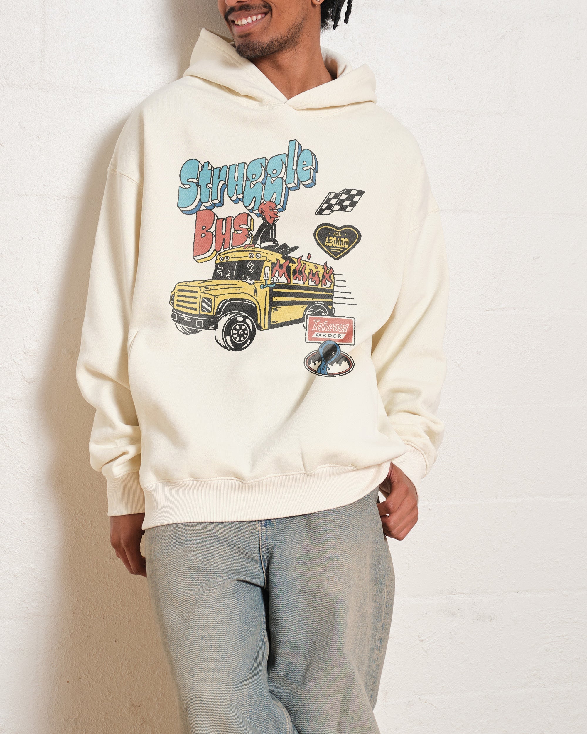 Struggle Bus Hoodie Australia Online Natural